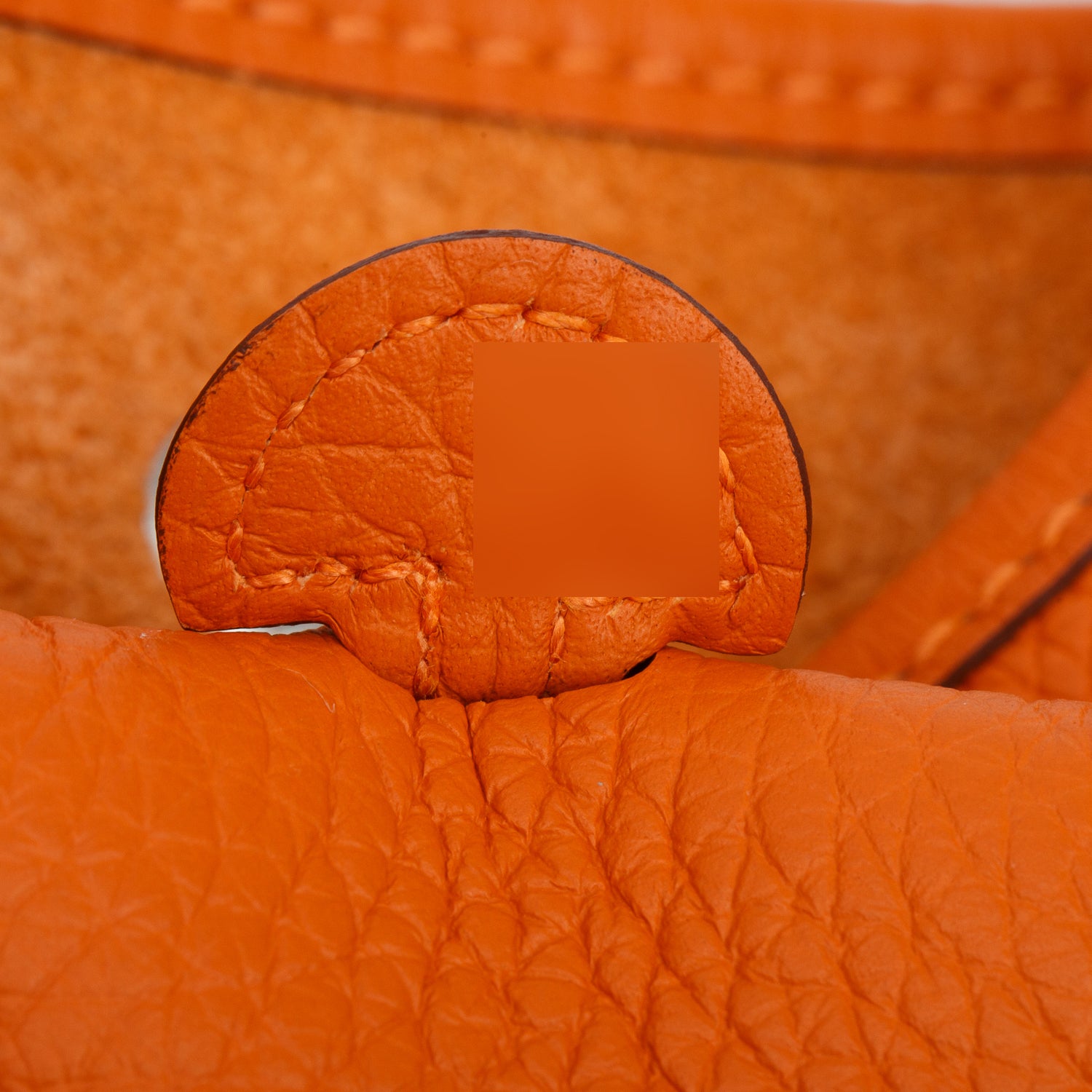 Hermes 2023 Orange Taurillon Clemence Amazone Evelyne TPM 16 w/ Box & Receipt