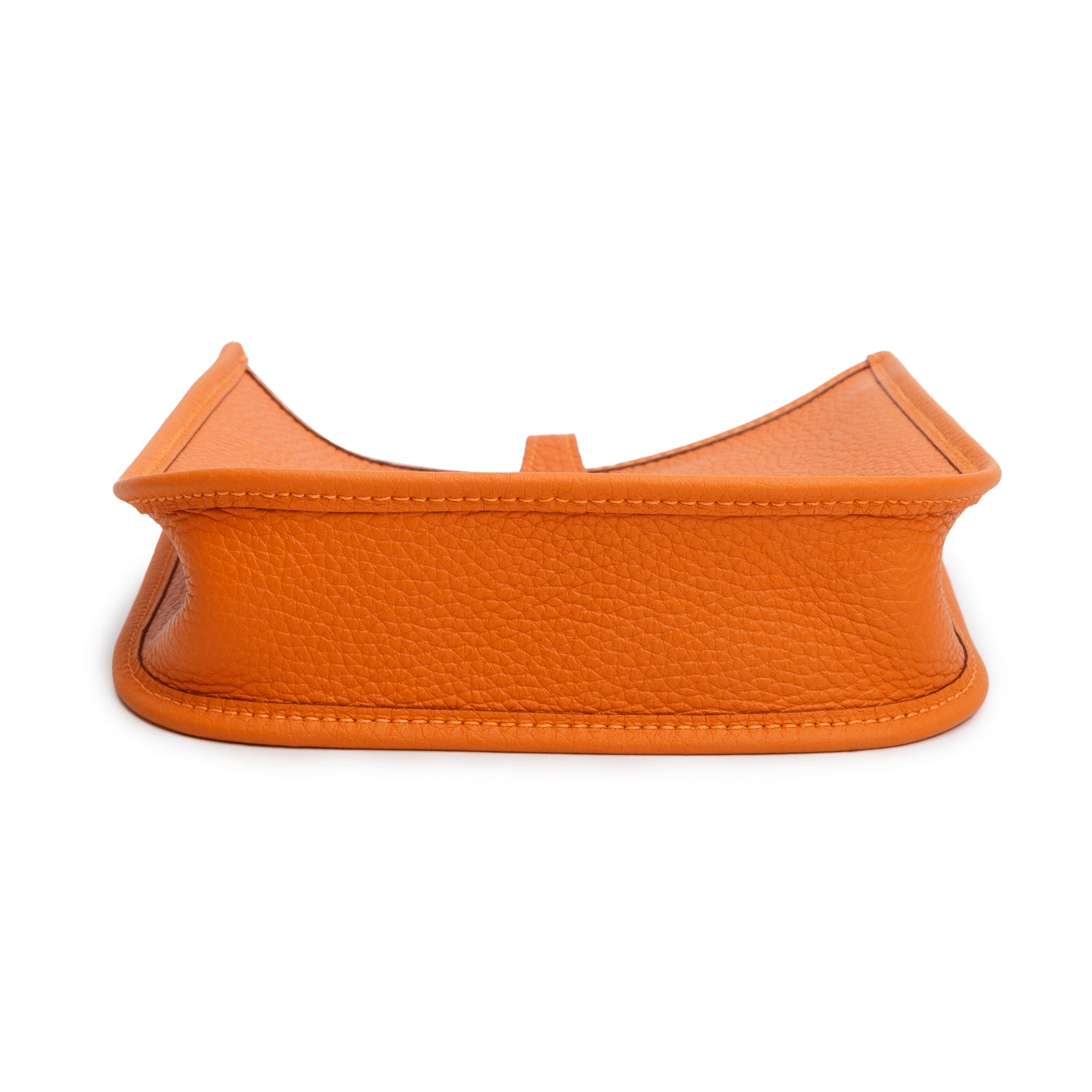 Hermes 2023 Orange Taurillon Clemence Amazone Evelyne TPM 16 w/ Box & Receipt