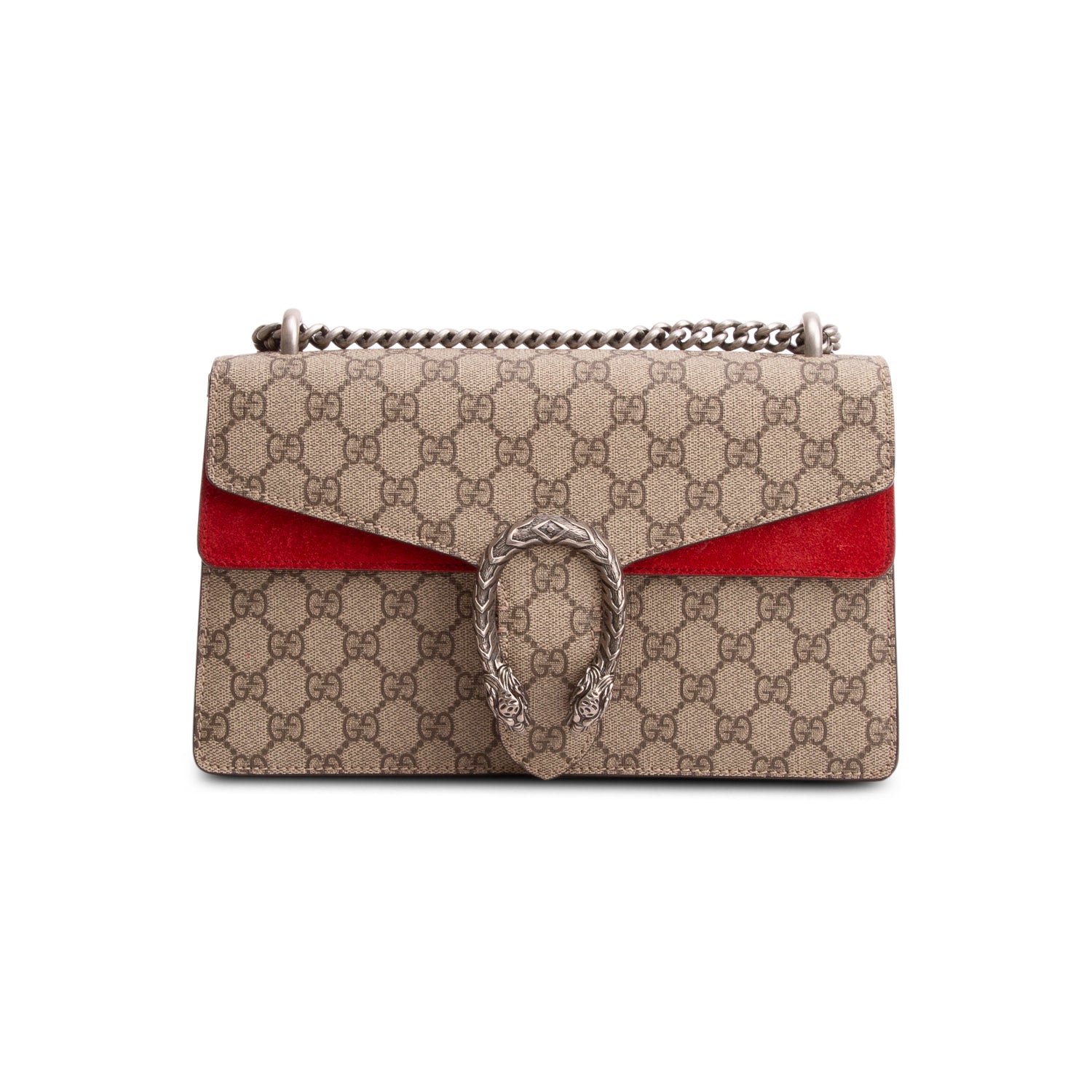 Gucci GG Supreme Small Dionysus Shoulder Bag w/ Box