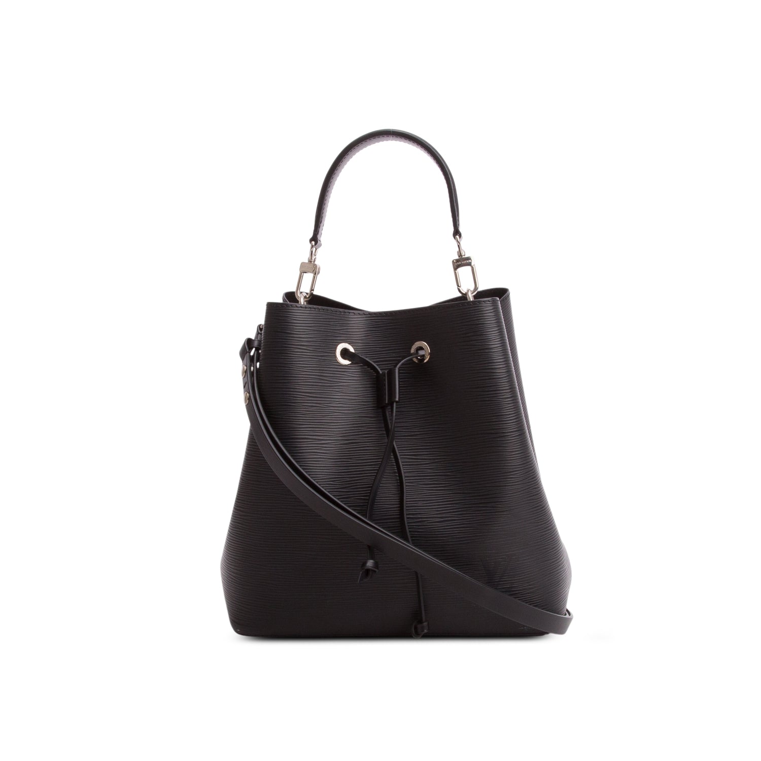Louis Vuitton Black Epi Neonoe MM w/ Straps