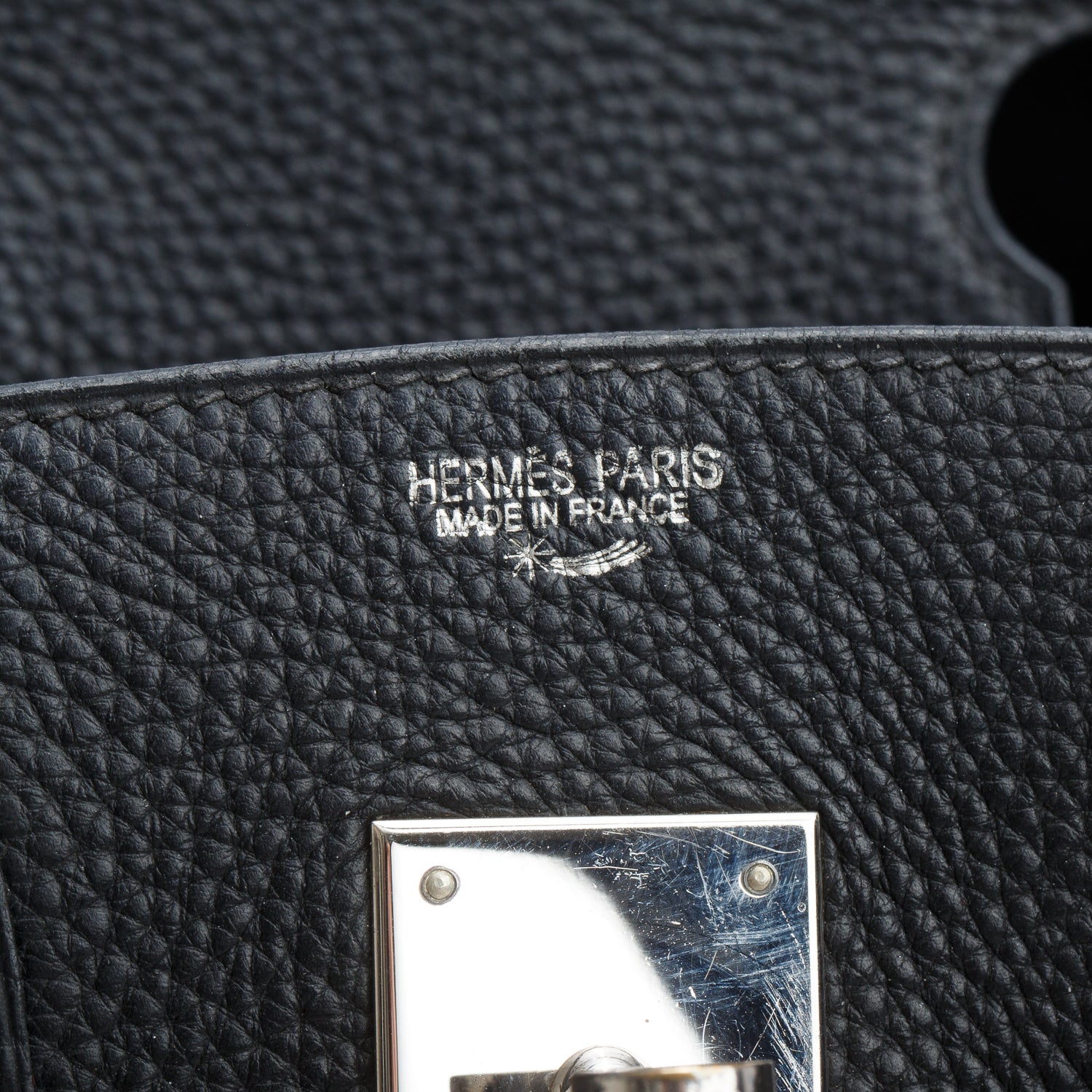 Hermes Noir Togo Birkin 30