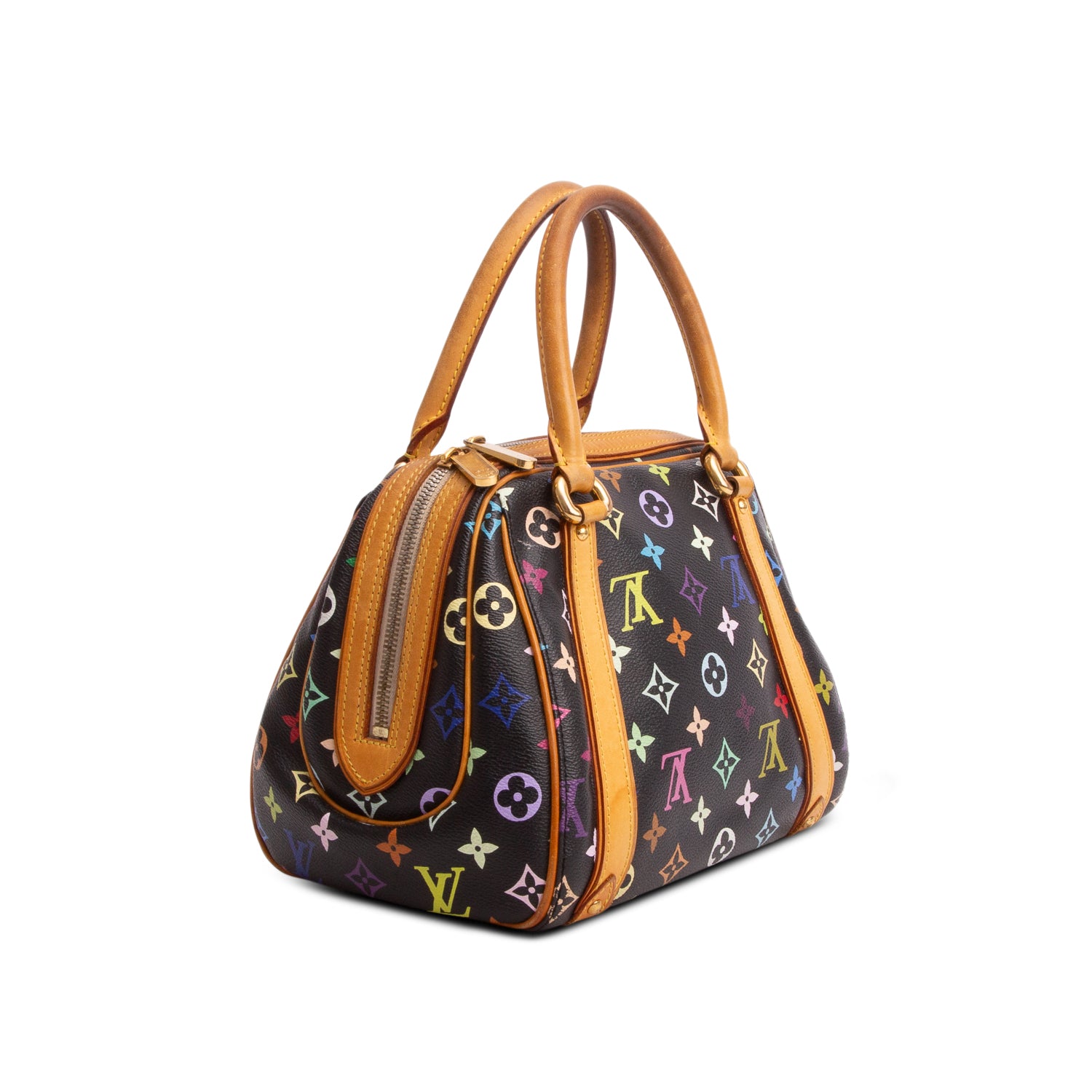 Louis Vuitton Black Monogram Multicolore Priscilla Bag