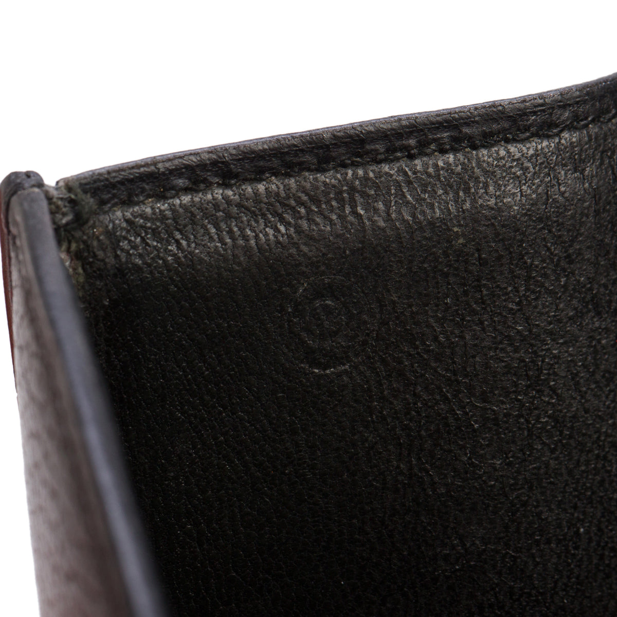 Hermes Vintage Noir Mysore Leather Constance 24