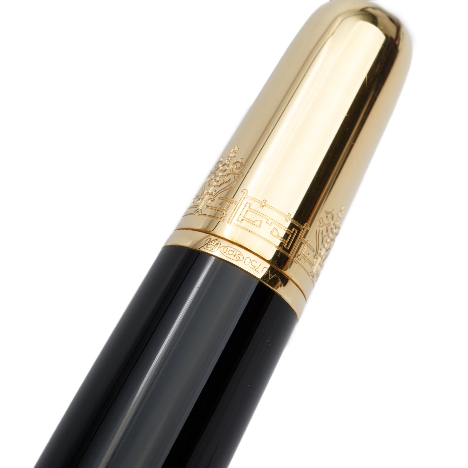 Montblanc 18k Yellow Gold Limited Edition Patron of Art Luciano Pavarotti 888 Fountain Pen w/ Box & Receipt