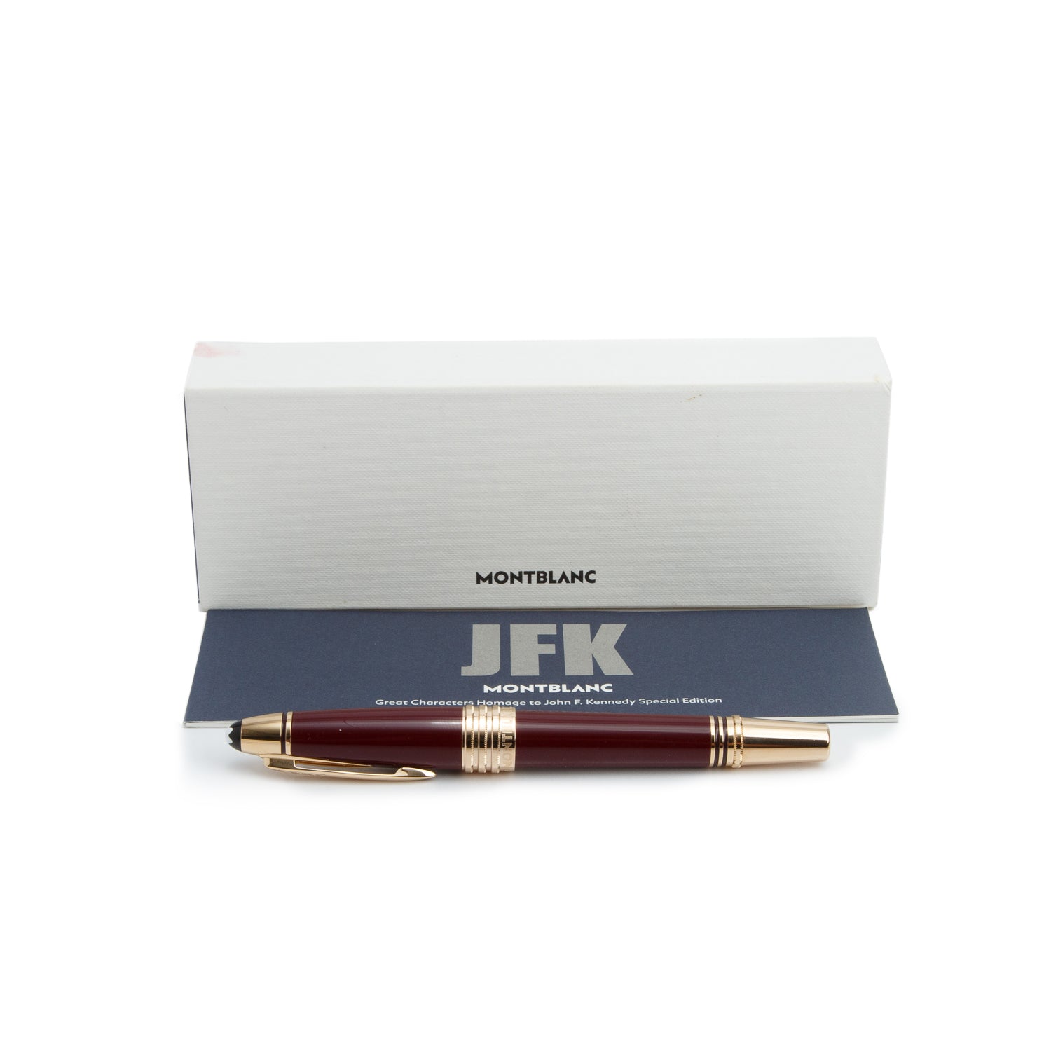 Montblanc 2024 Special Edition Great Characters John F. Kennedy Ballpoint Pen w/ Box & Receipt