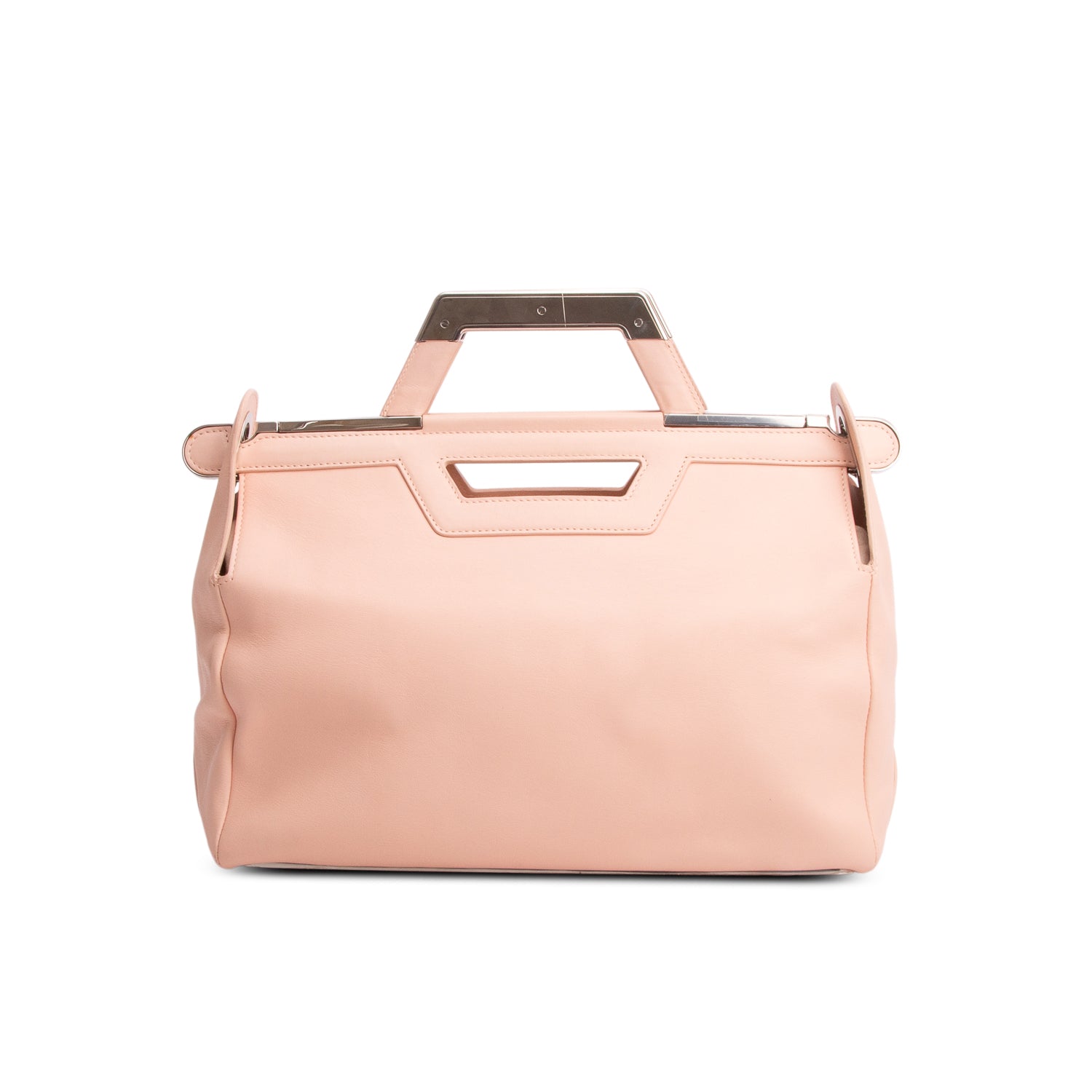 Balenciaga Pink Calfskin Ray Doctor Clutch