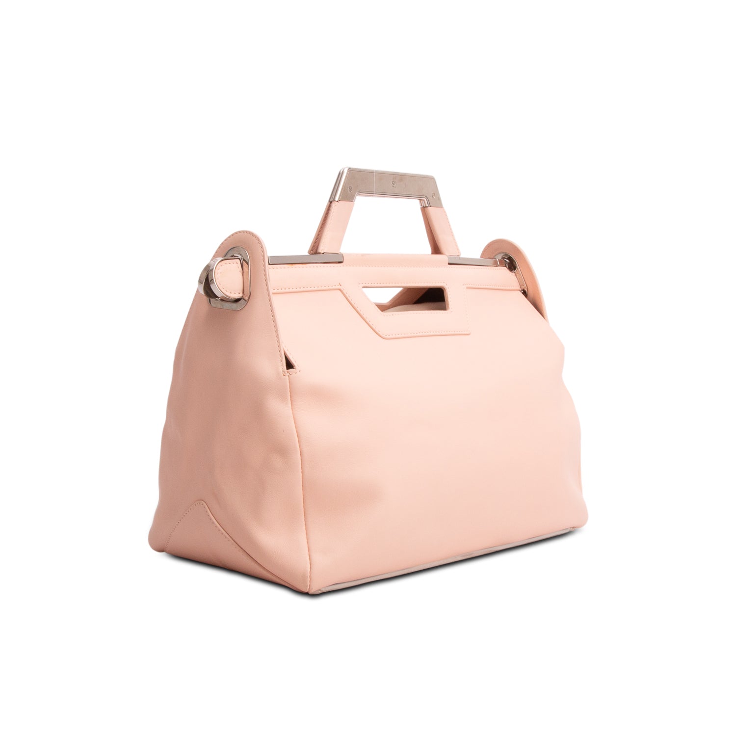 Balenciaga Pink Calfskin Ray Doctor Clutch