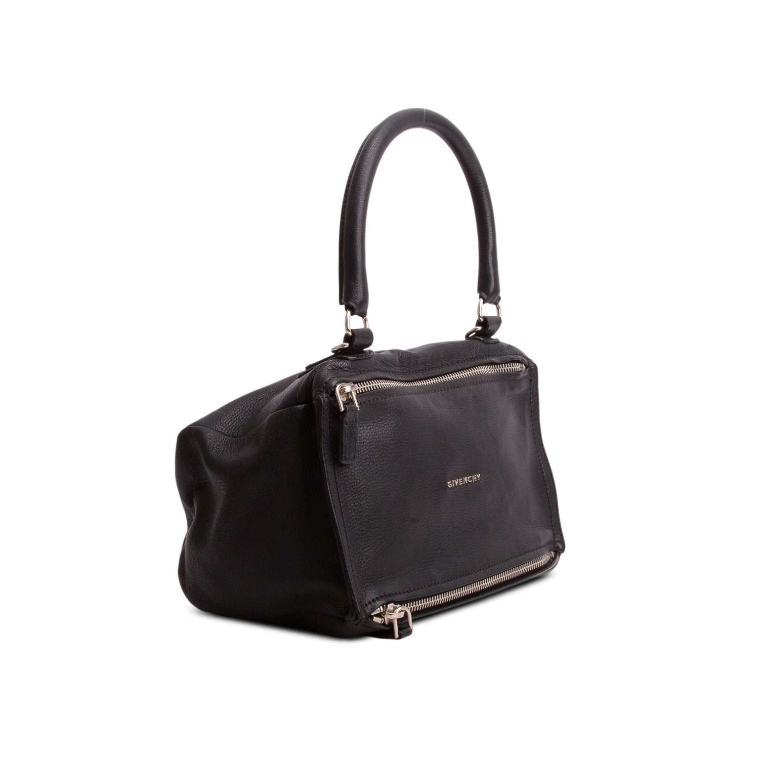 Givenchy Black Sugar Goatskin Small Pandora w/ Strap