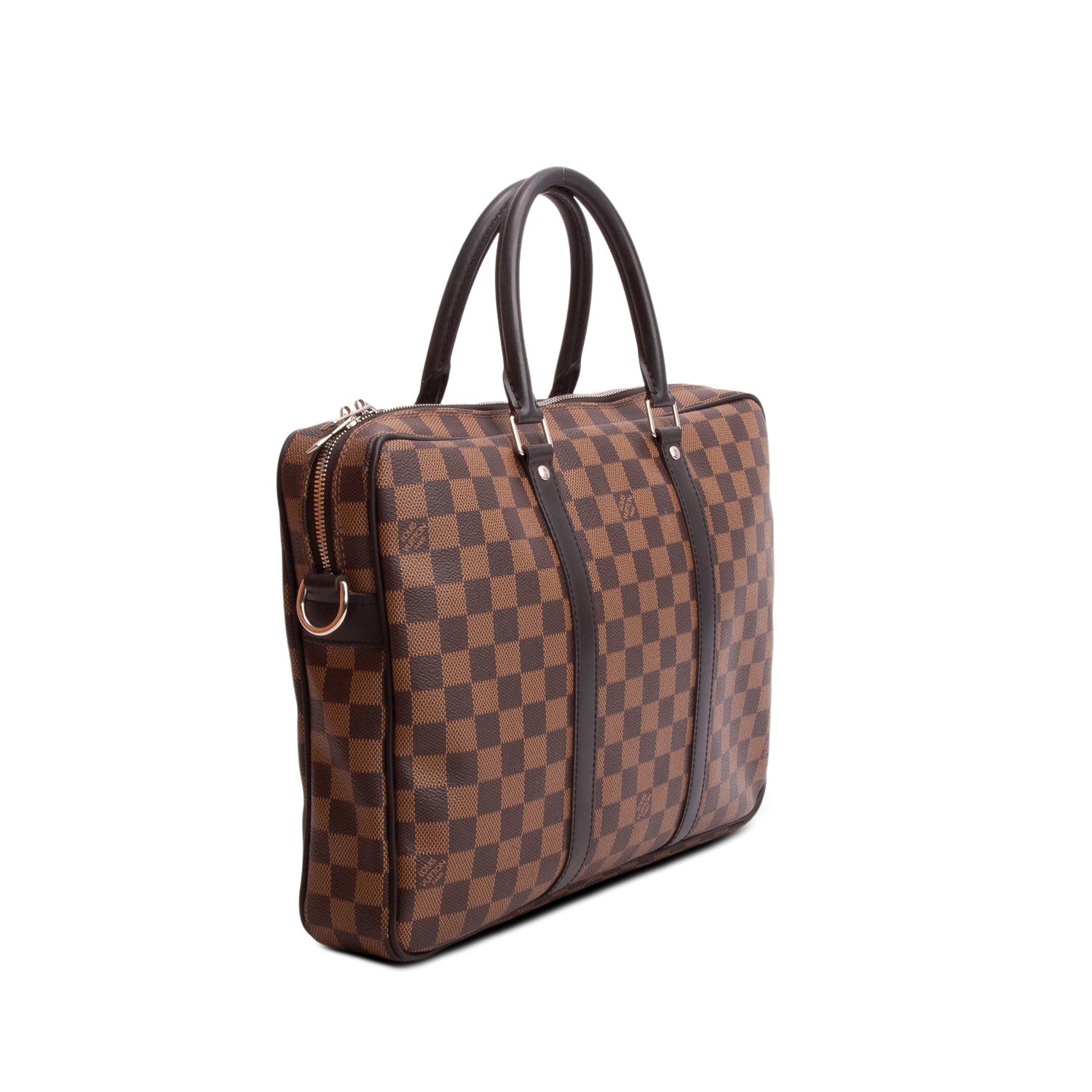 Louis Vuitton Damier Ebene Porte-Documents Voyage PM w/ Box & Receipt
