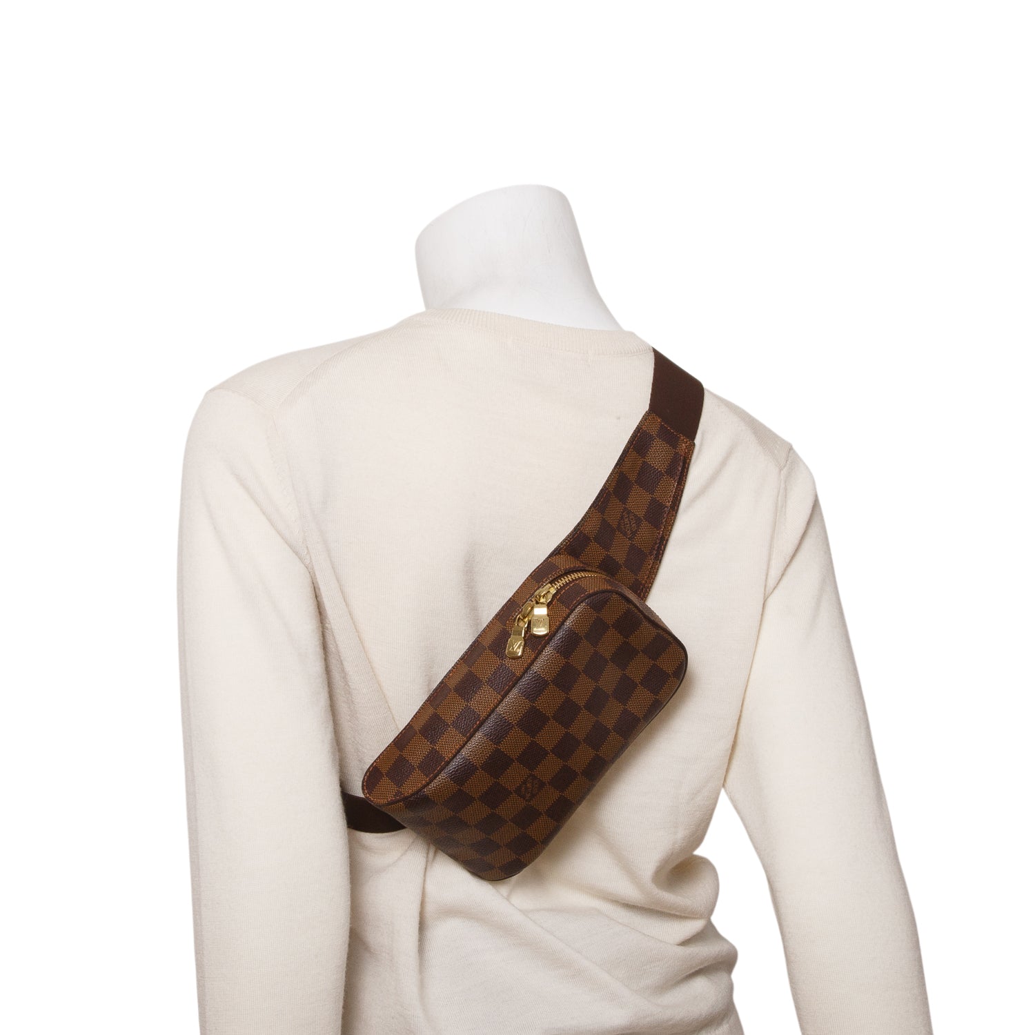 Louis Vuitton Damier Ebene Geronimos Waist Bag