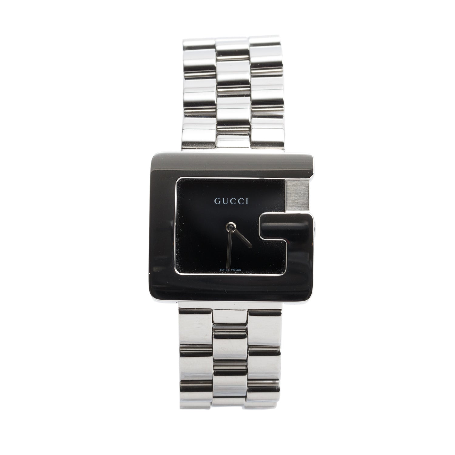 Gucci Stainless Steel 3600M G-Series Watch Black Dial w/ Box