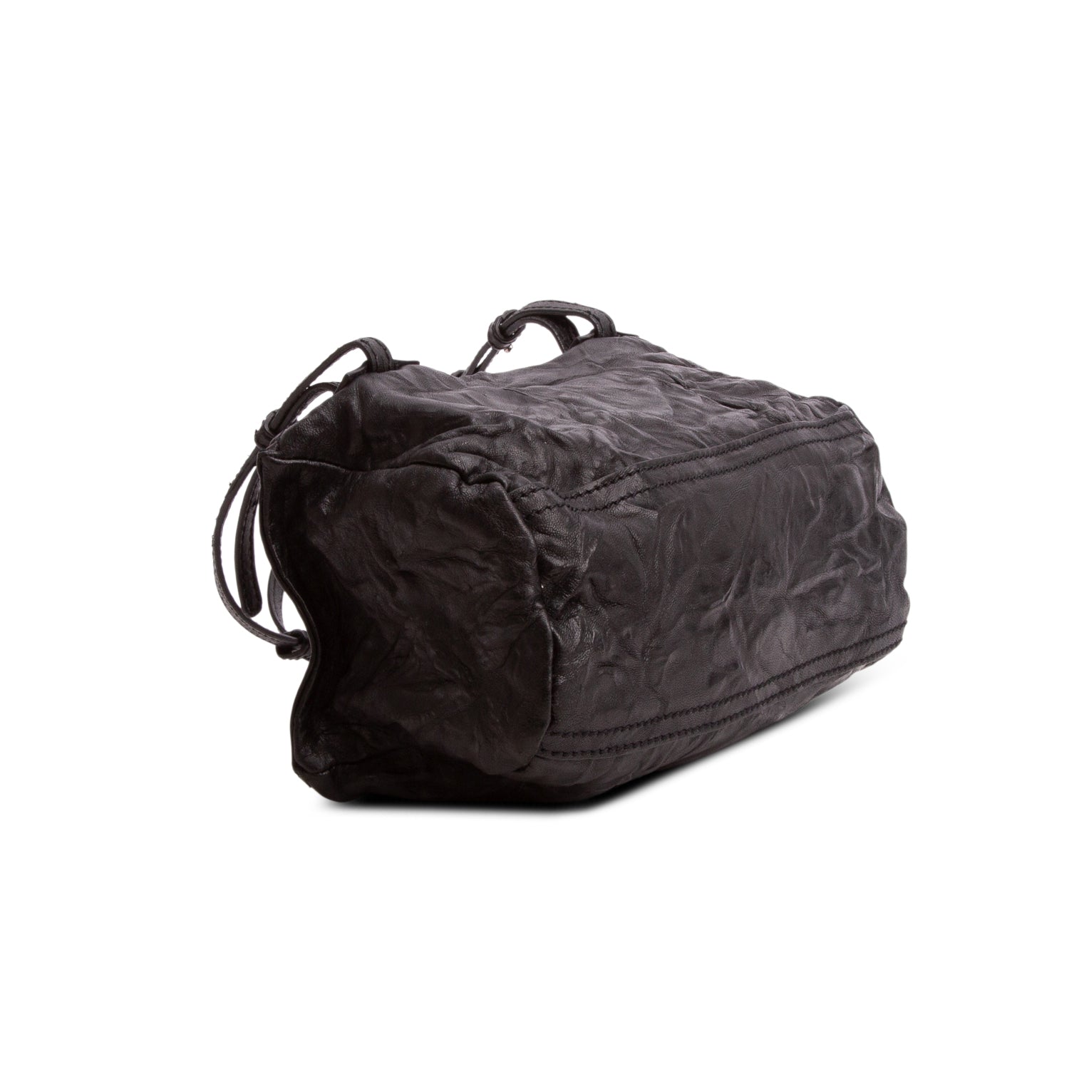 Givenchy Black Tumbled Sheepskin Mini Pandora