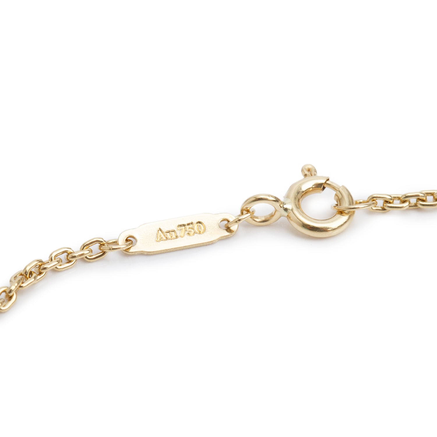 Tiffany & Co. 18k Yellow Gold HardWear Small Double Link Pendant Necklace w/ Box