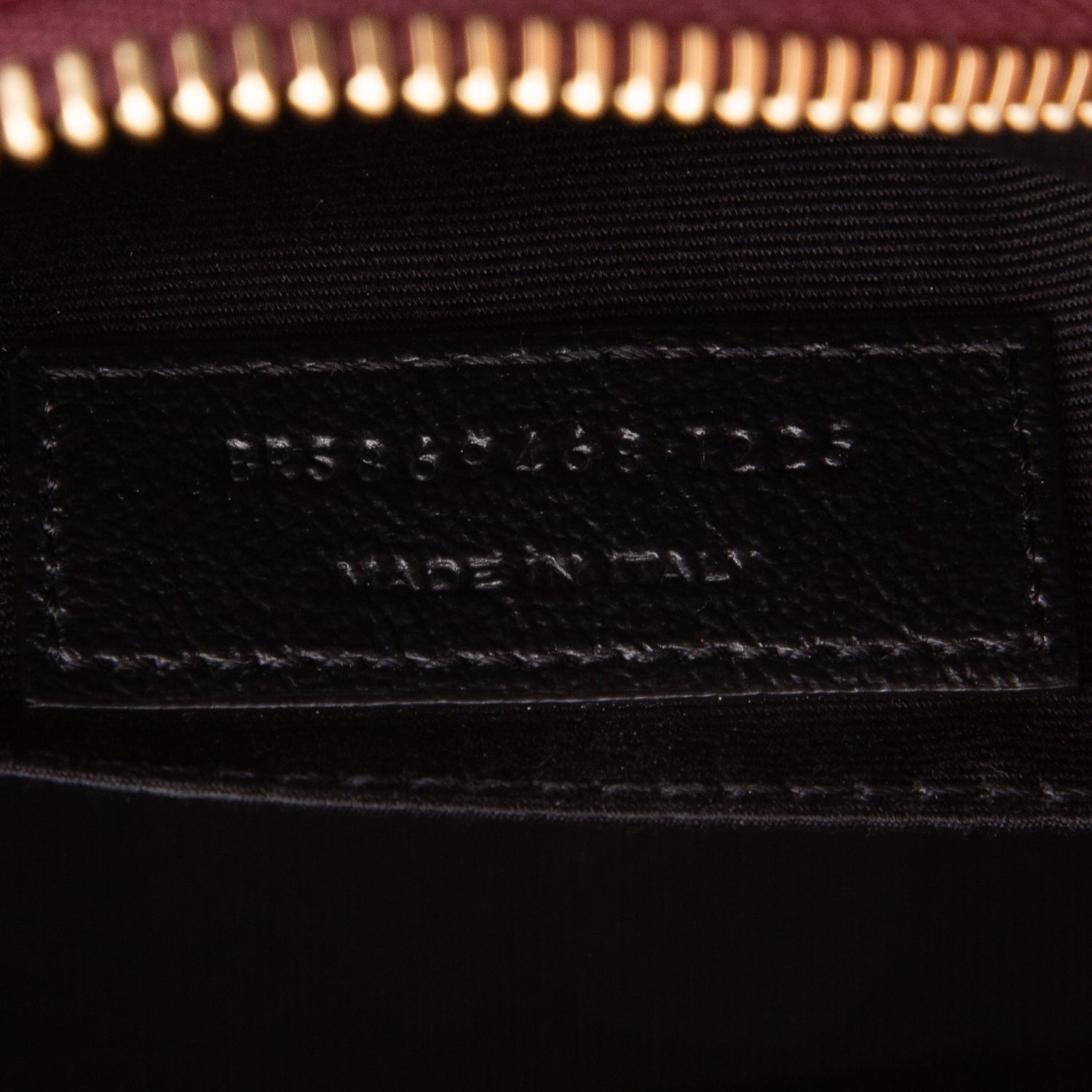 Saint Laurent 2025 Burgundy Lambskin Matelasse Loulou Medium Camera Bag w/ Box & Receipt