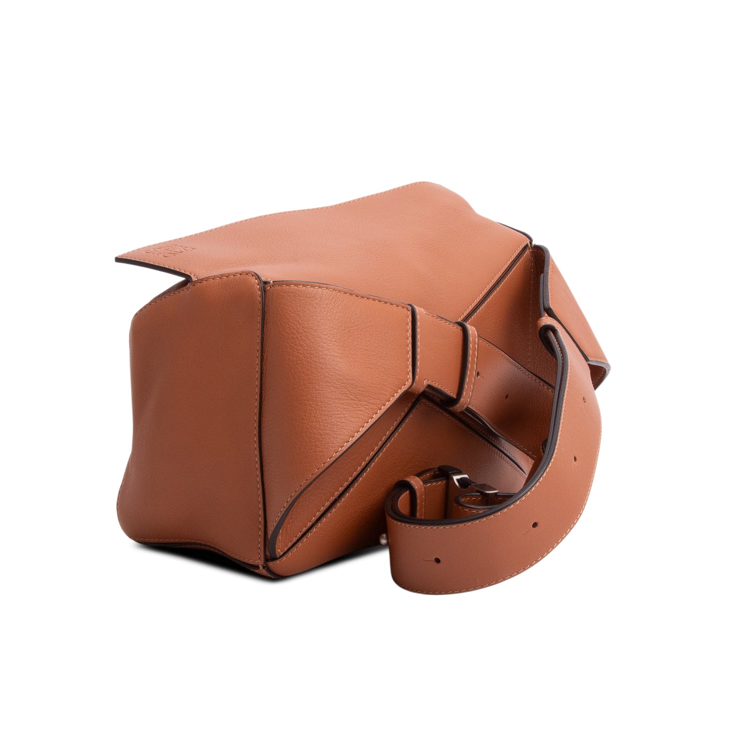 Loewe Brown Calfskin Small Puzzle Edge Bumbag