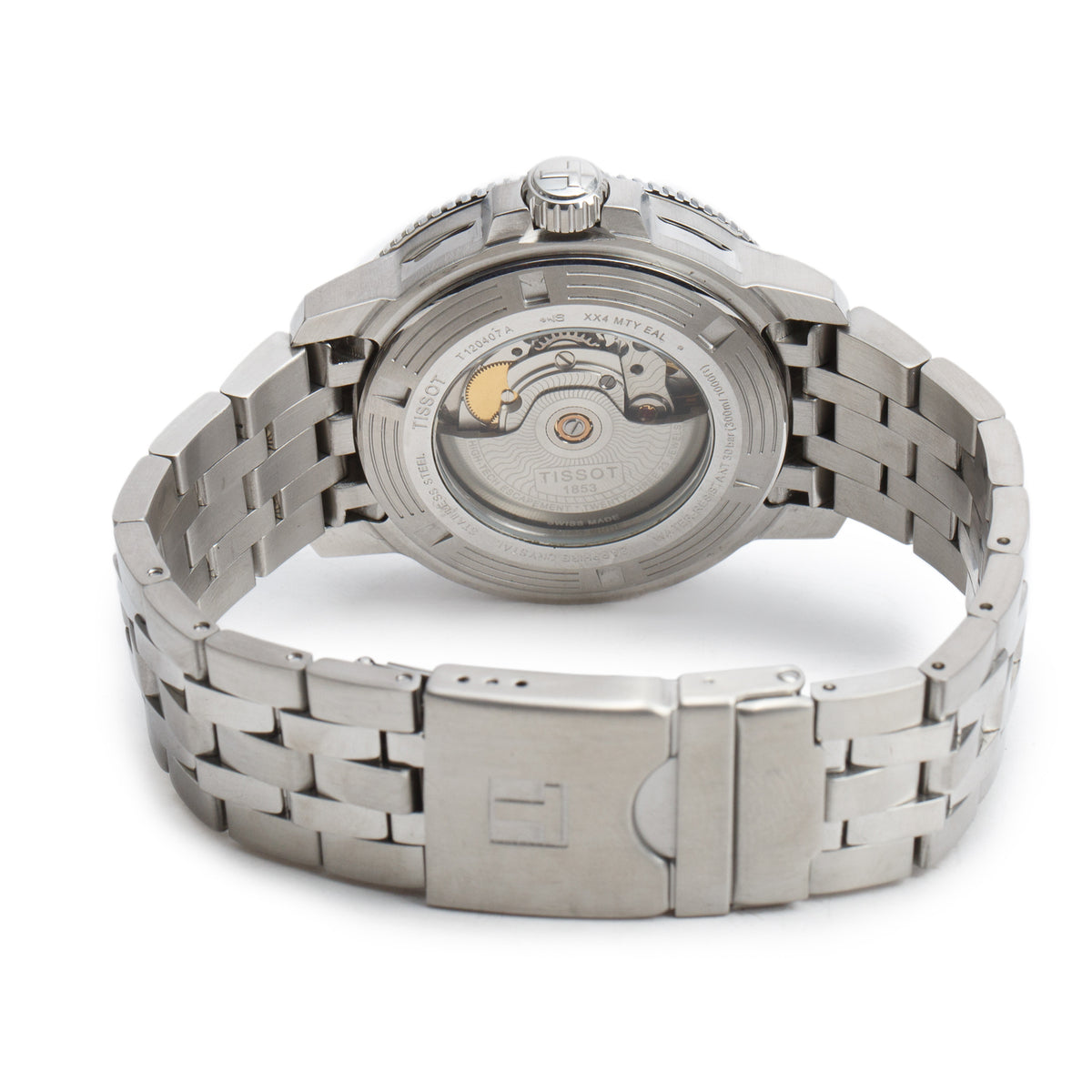 Tissot Stainless Steel Seastar 1000 Powermatic 80 43 MM Automatic Watch Blue Dial w/ Box & Papers