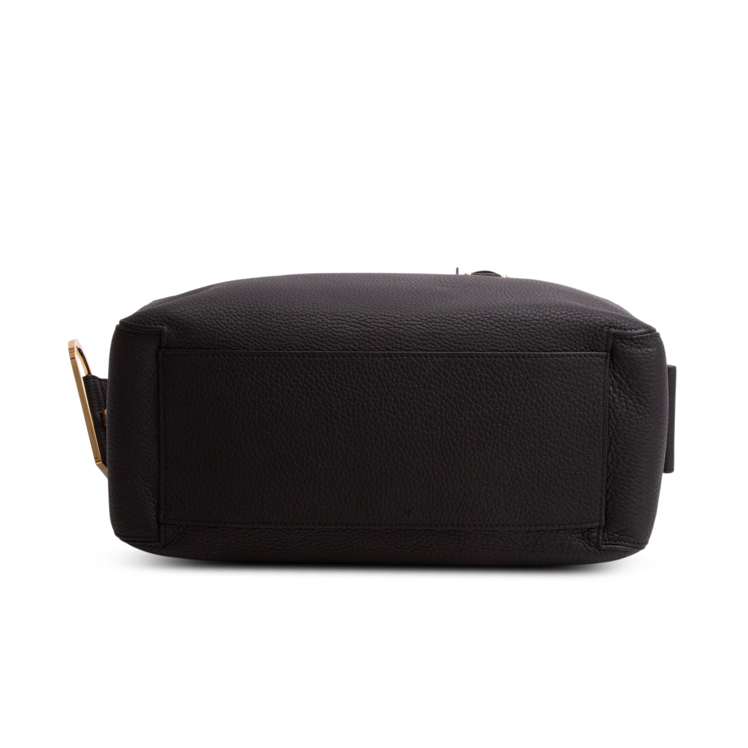 Delvaux Black Taurillon Cool Box MM w/ Strap