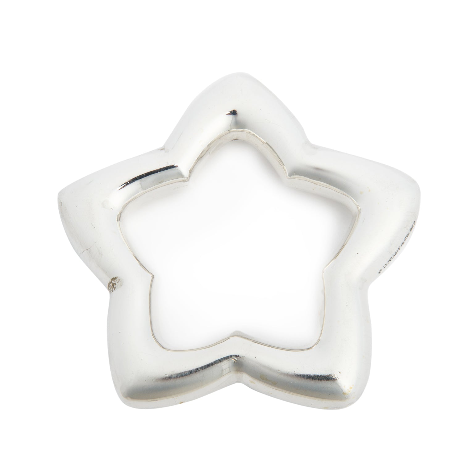 Tiffany & Co. Sterling Silver Star Baby Rattle