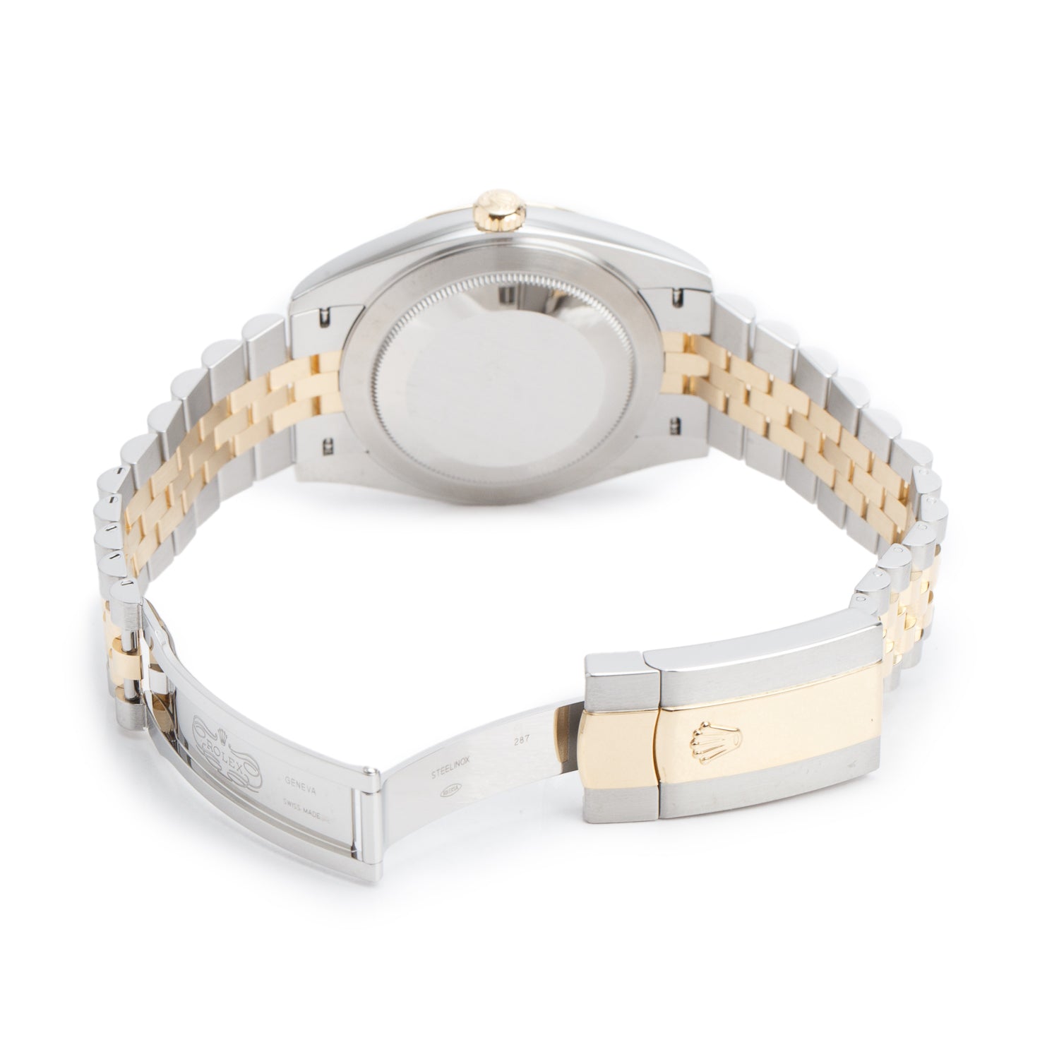 Rolex 2025 Stainless Steel & 18k Yellow Gold Datejust 41 MM Automatic Watch Wimbledon Dial 126333 w/ Box & Papers