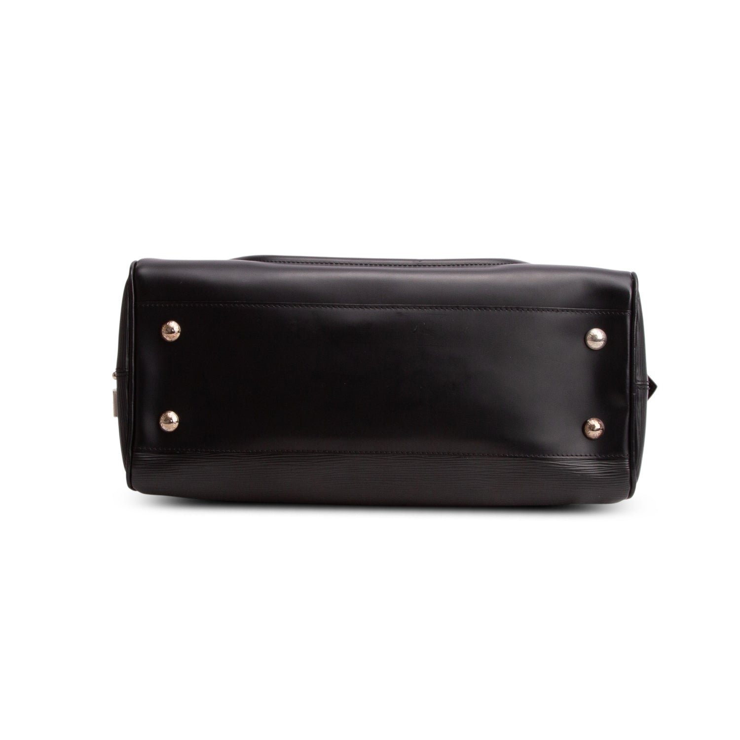 Louis Vuitton Black Epi Bowling Montaigne GM