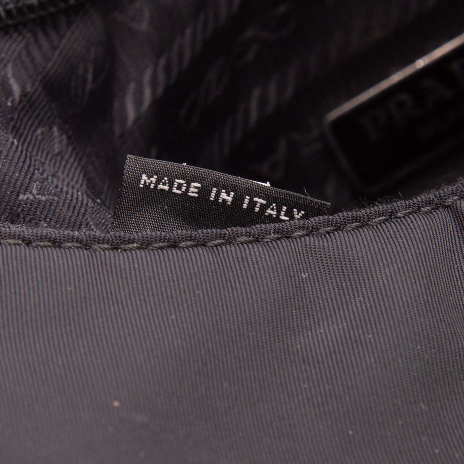 Prada Black Re-Nylon Saffiano Re-Edition 2000 Mini Bag