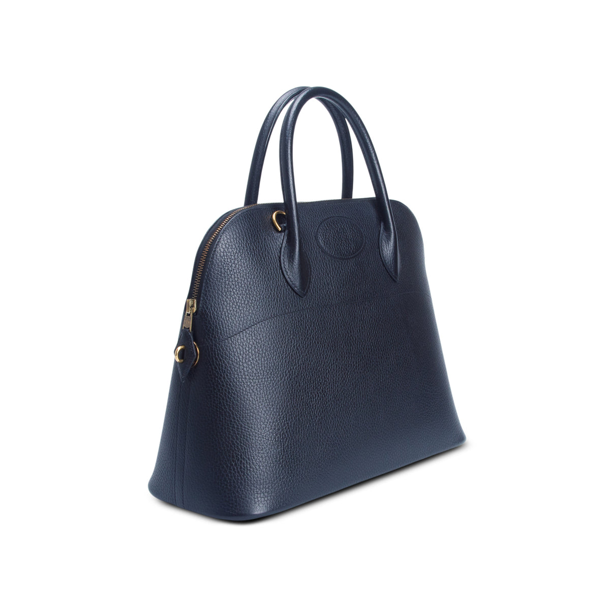 Hermes Vintage Noir Ardennes Bolide 35 w/ Strap