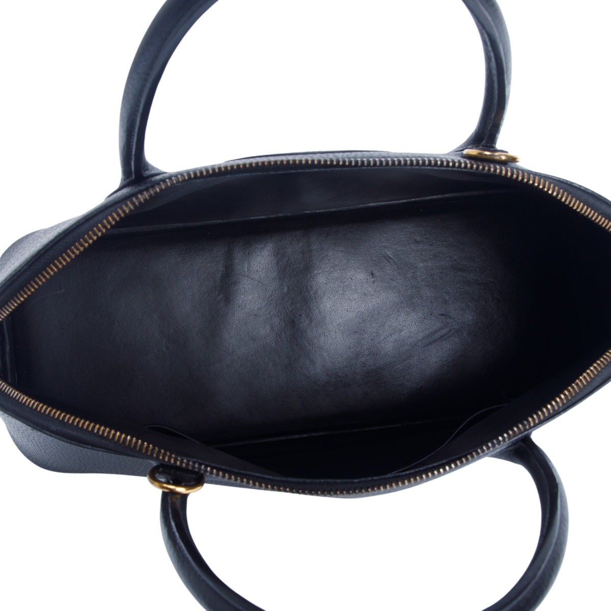 Hermes Vintage Noir Ardennes Bolide 35 w/ Strap