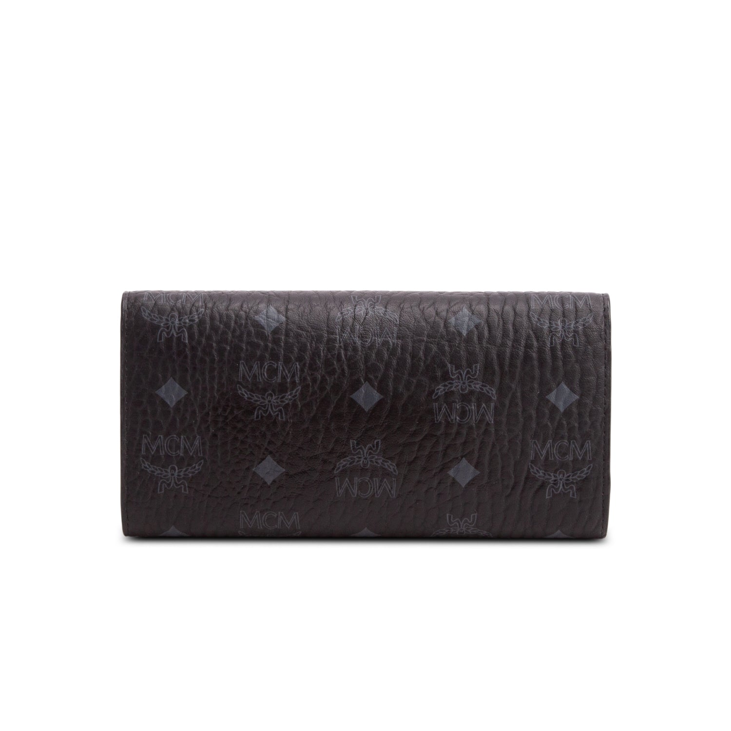 MCM Black Visetos Tracy Chain Wallet Bag w/ Box