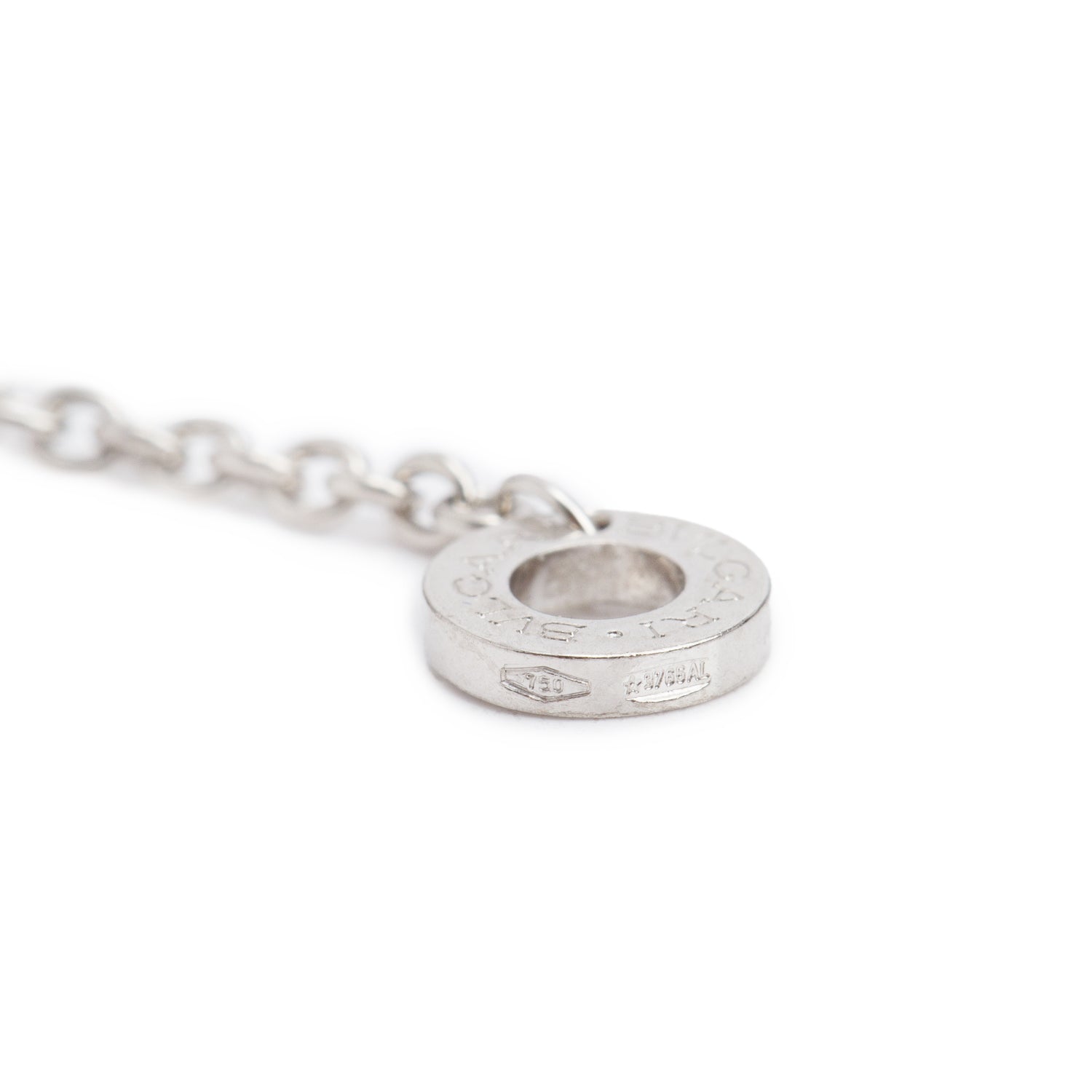 BVLGARI 18k White Gold B.Zero1 Bracelet
