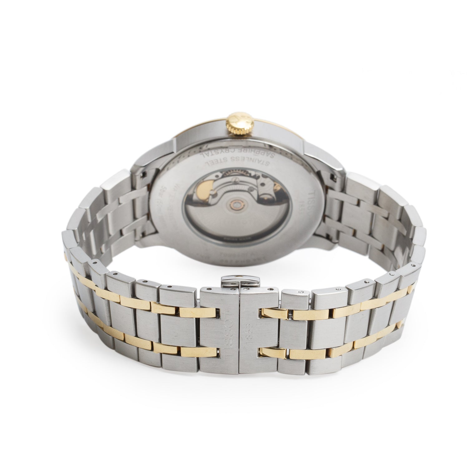 Tissot Two-Tone Stainless Steel Chemin des Tourelles 42 MM Automatic Watch w/ Box