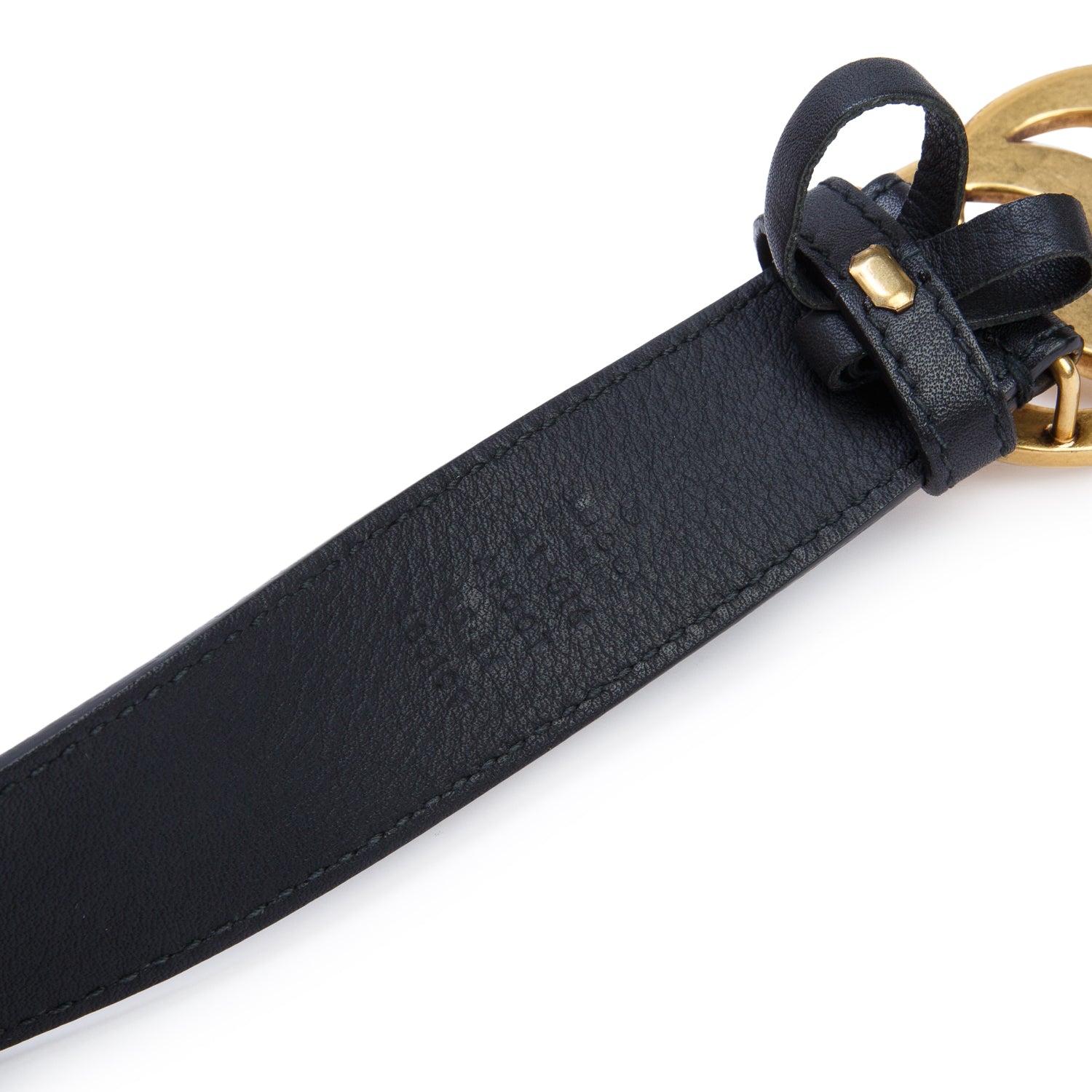 Gucci GG Marmont Black Leather Belt 85 34 w/ Box