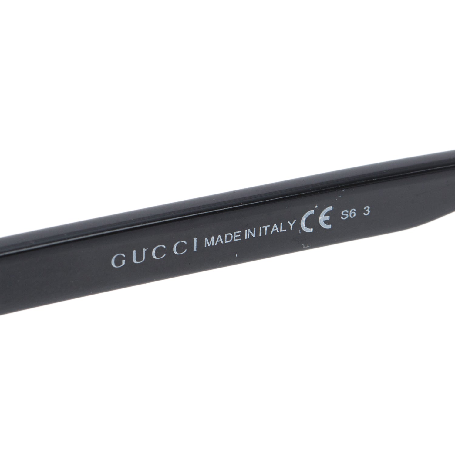 Gucci GG1622/S Black & Web Oversized Aviator Sunglasses w/ Case