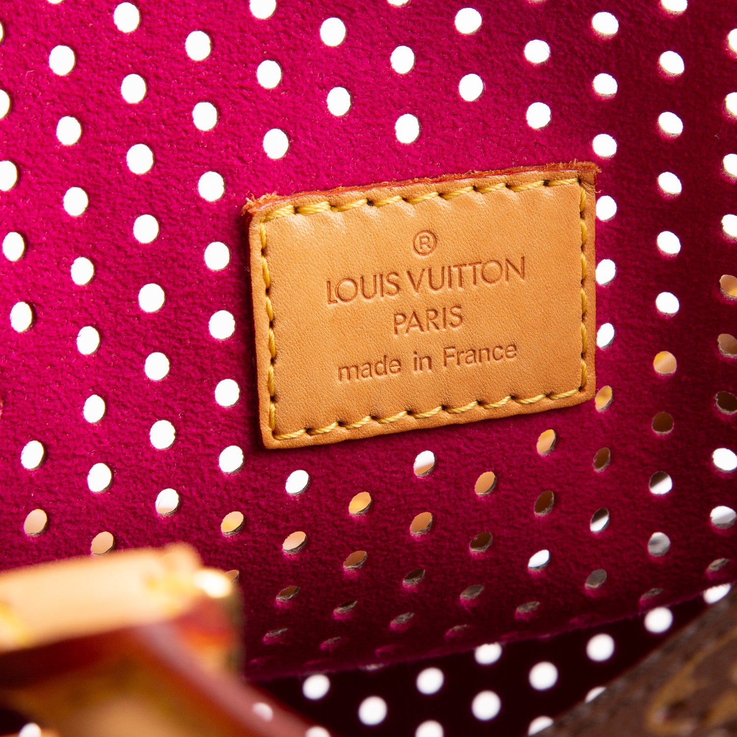 Louis Vuitton Perforated Monogram Speedy 30
