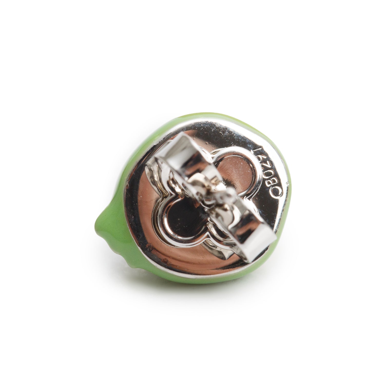 Louis Vuitton x Nigo 2021 Palladium Plated Enamel Duck, Tiger, Logo Set of 3 Stud Earrings w/ Box