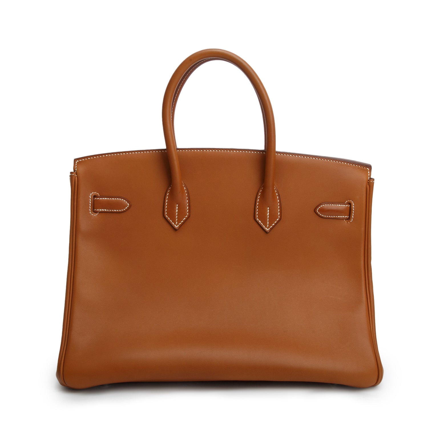 Hermes Gold Vache Natural Leather Birkin 35