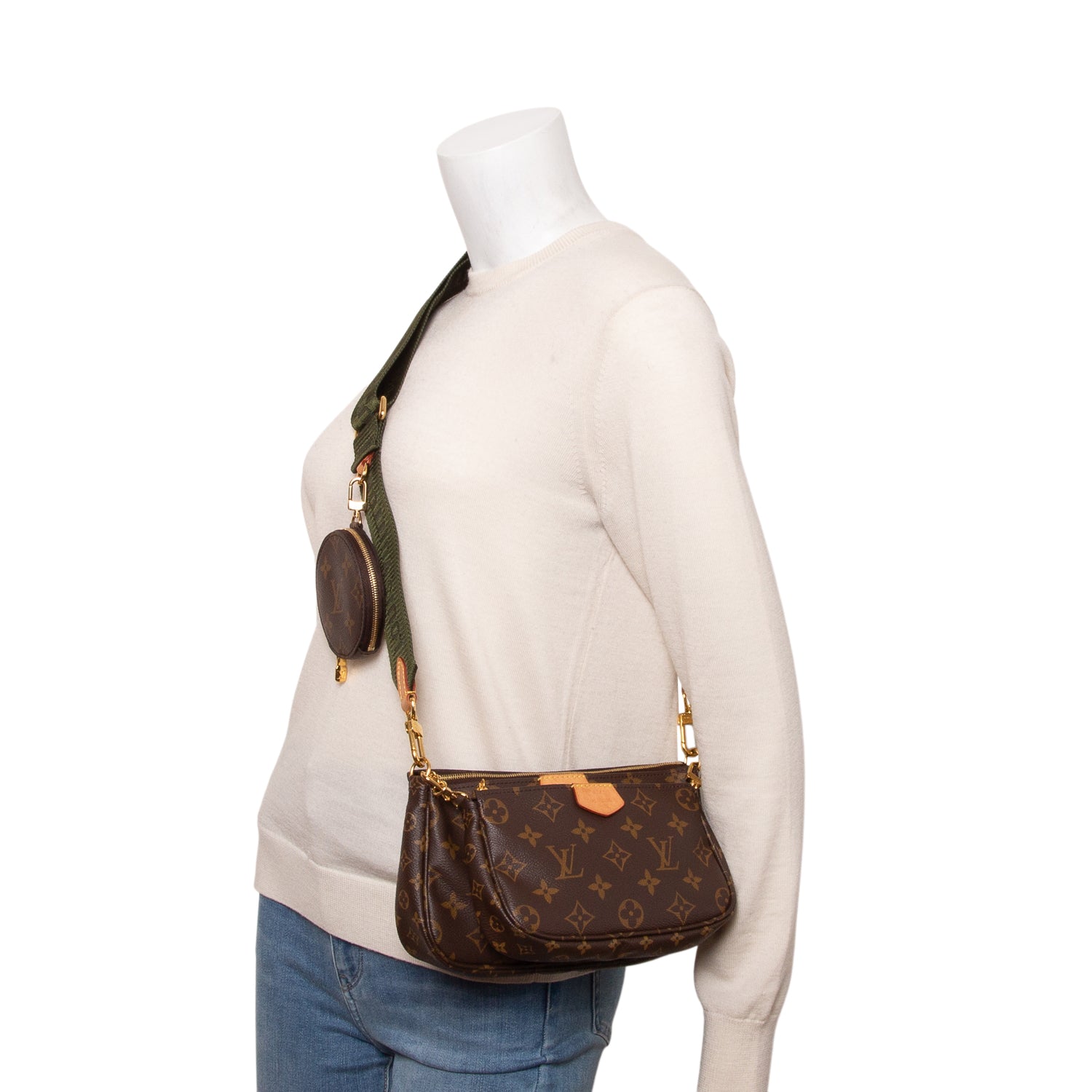 Louis Vuitton Monogram Multi Pochette Accessories w/ Straps