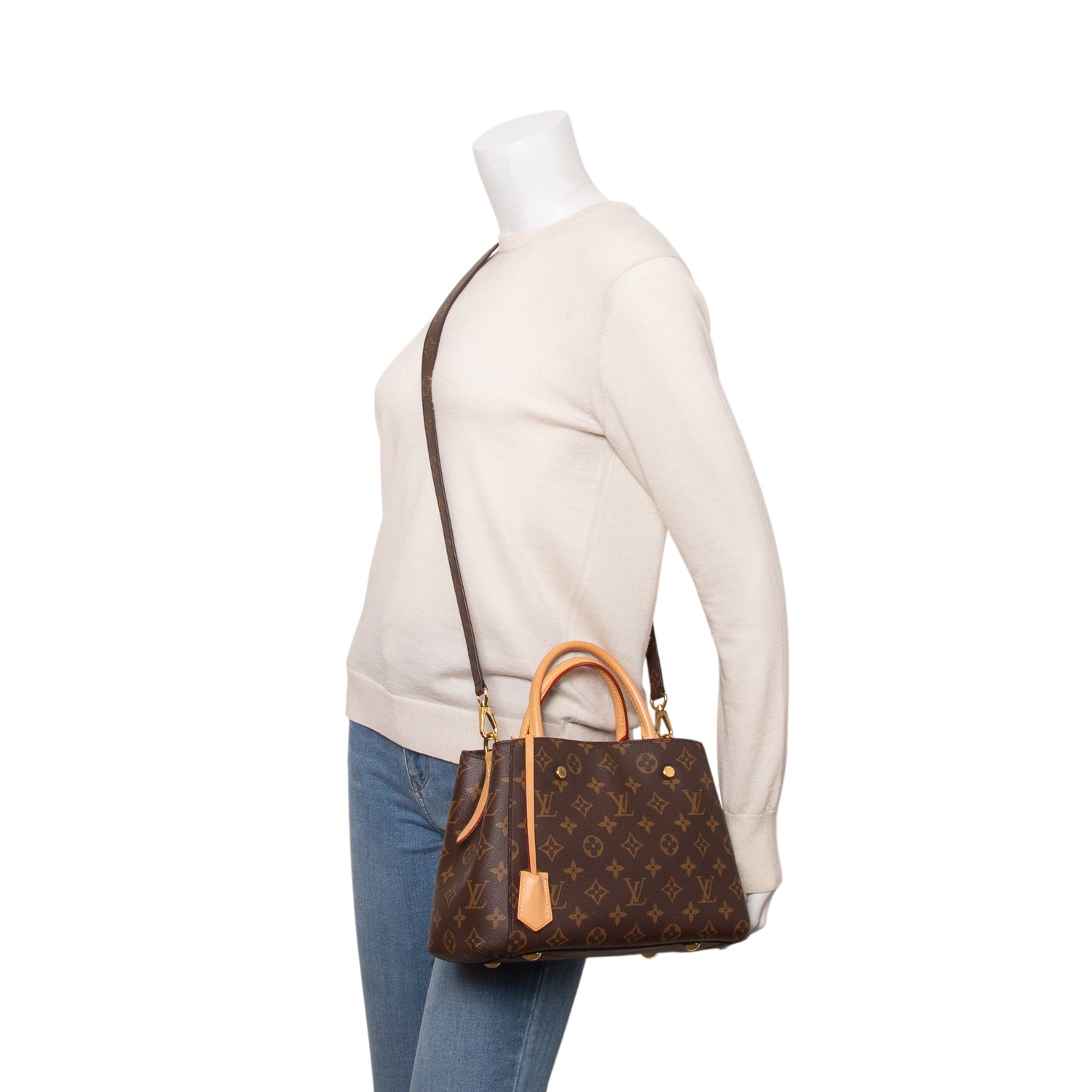 Louis Vuitton Monogram Montaigne BB w/ Strap