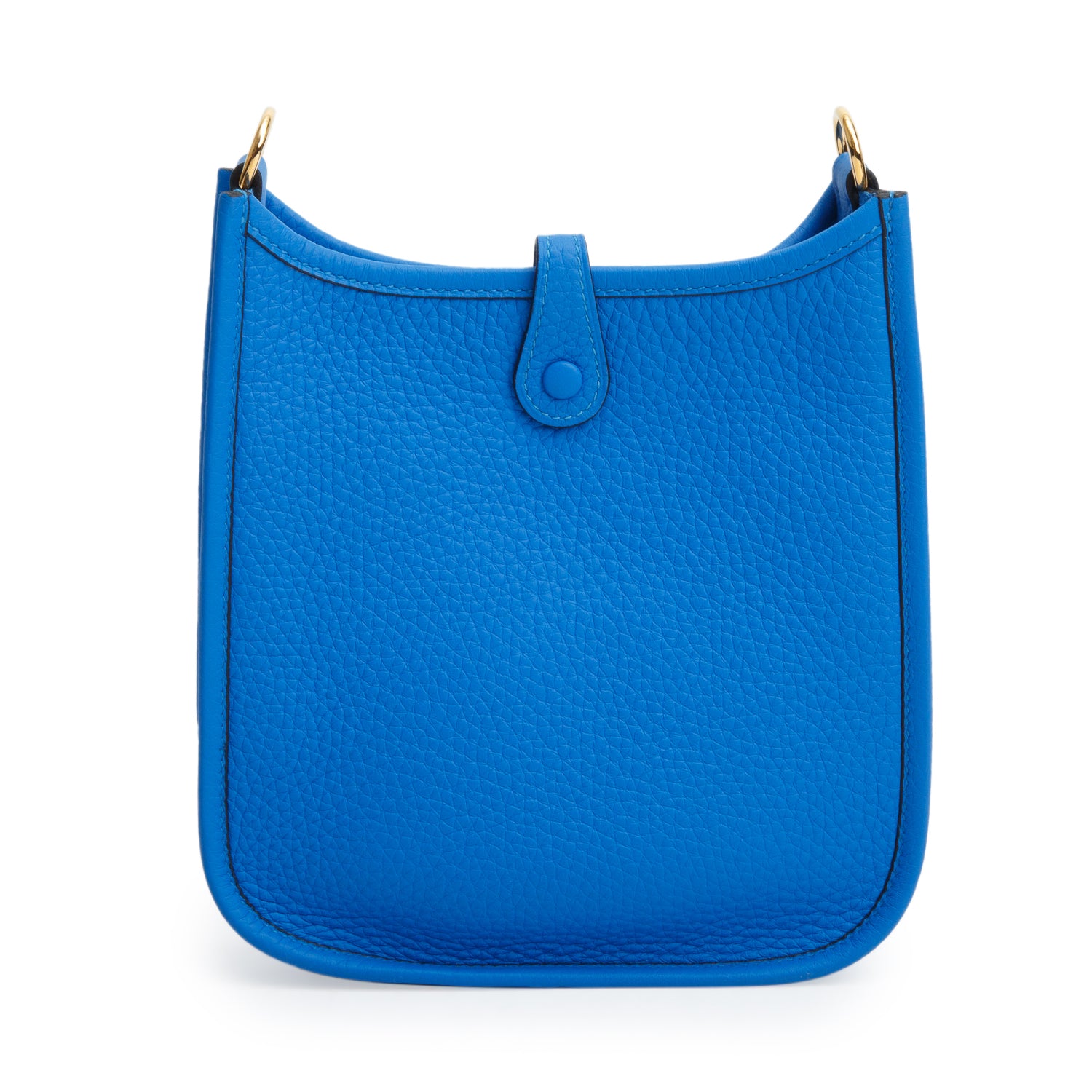 Hermes 2025 Bleu Frida Taurillon Clemence Amazone Evelyne TPM 16 w/ Receipt