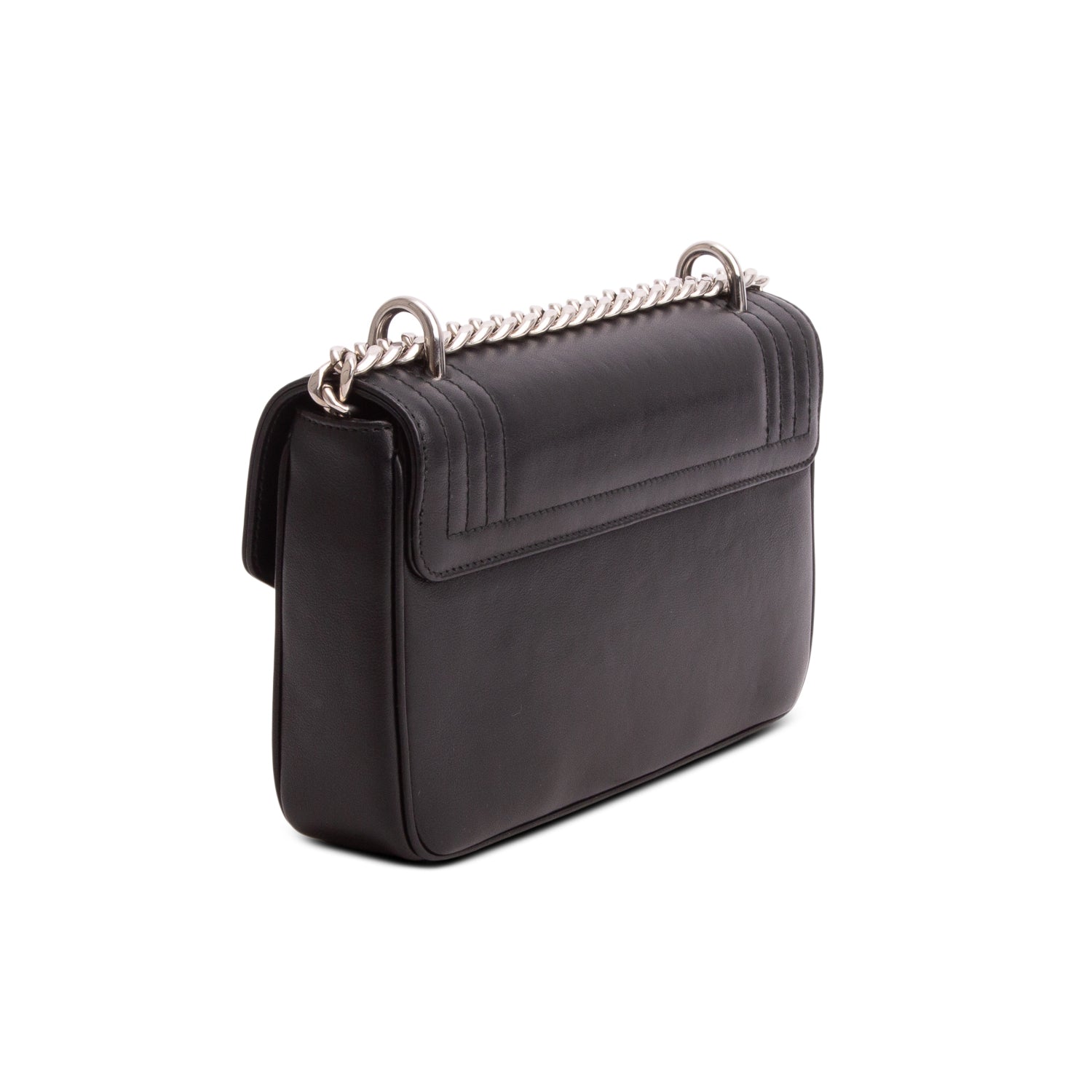 Prada Black Nappa Diagramme Crossbody Bag w/ Authenticity Card