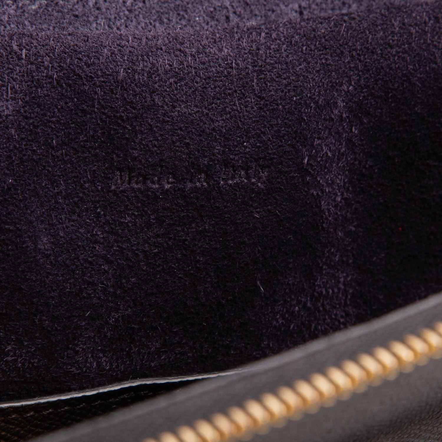 Celine Black Grained Calfskin Mini Belt Bag w/ Strap