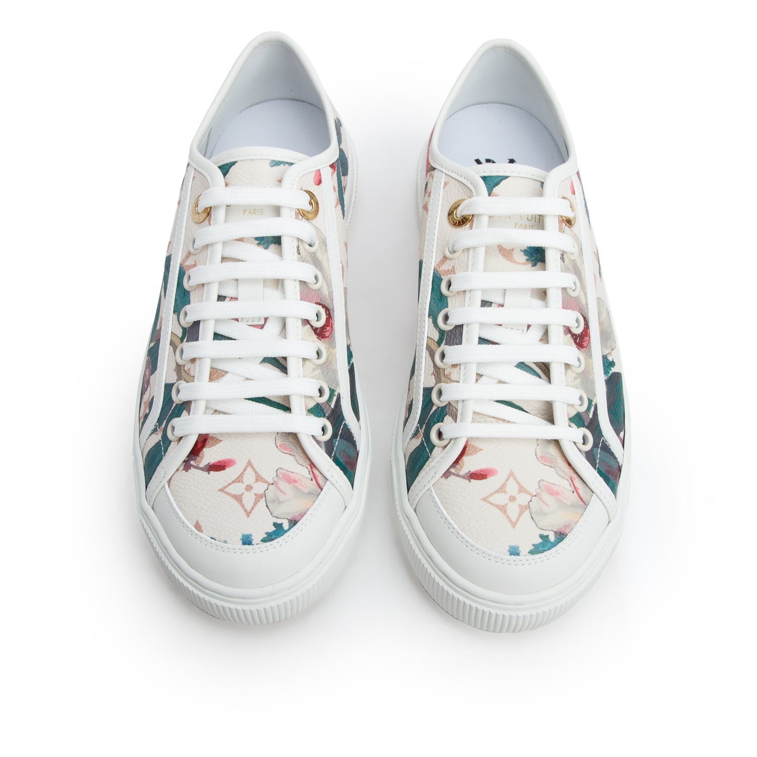 Louis Vuitton 2026 Dune Printed Monogram Canvas LV Lagoon Sneakers, Women's Size 39 w/ Box