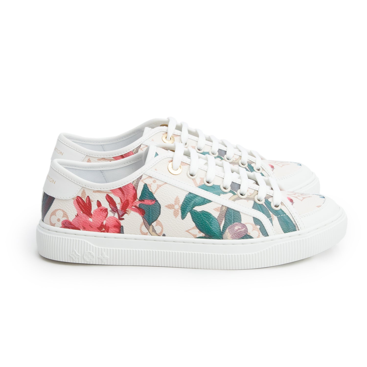 Louis Vuitton 2026 Dune Printed Monogram Canvas LV Lagoon Sneakers, Women's Size 39 w/ Box