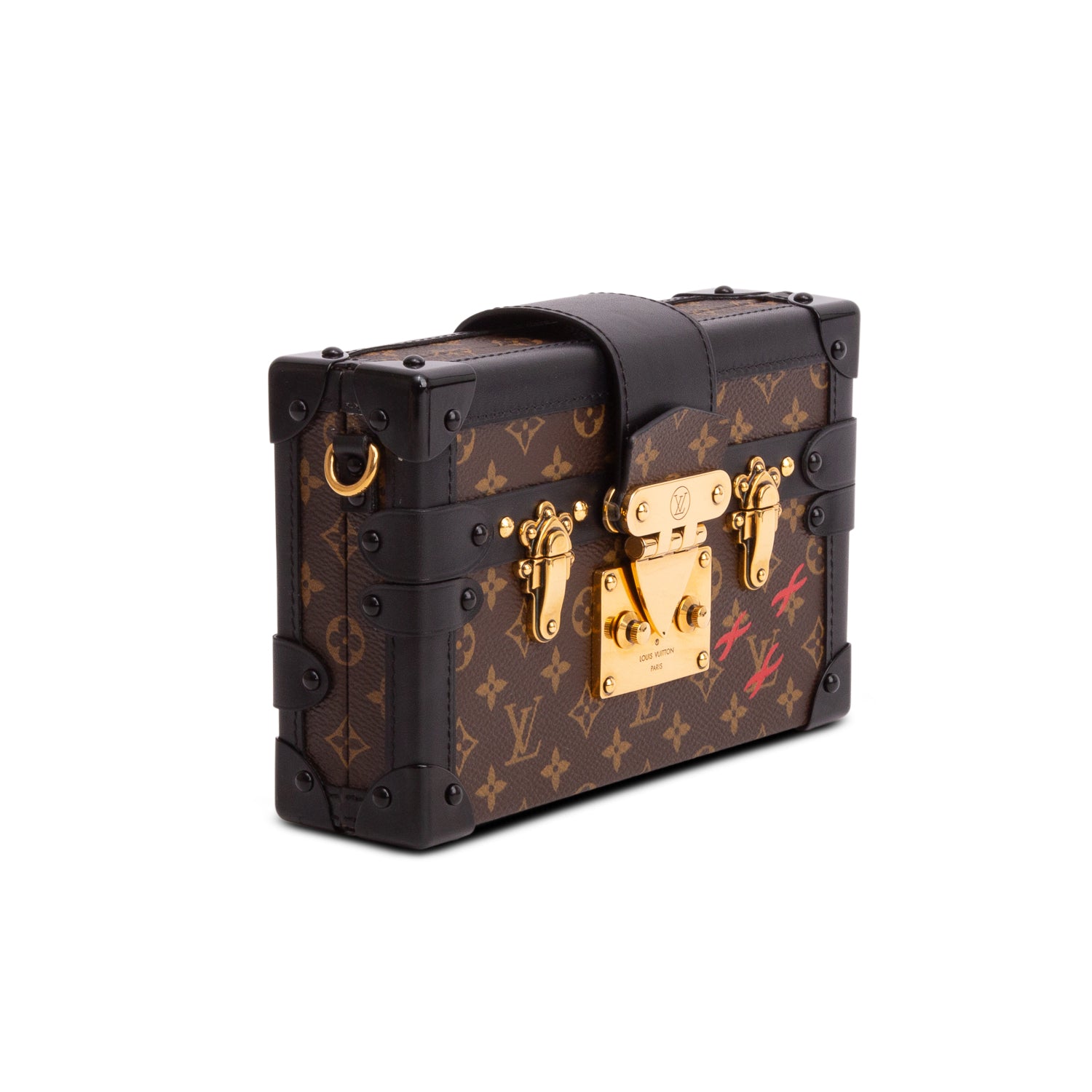 Louis Vuitton Monogram Petite Malle w/ Strap