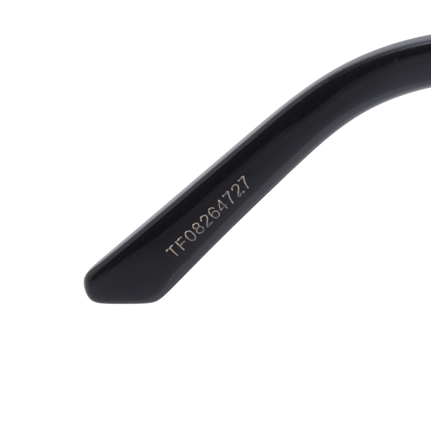 Christian Dior Black Acetate DiorSignature S2U Narrow Rectangular Sunglasses w/ Case