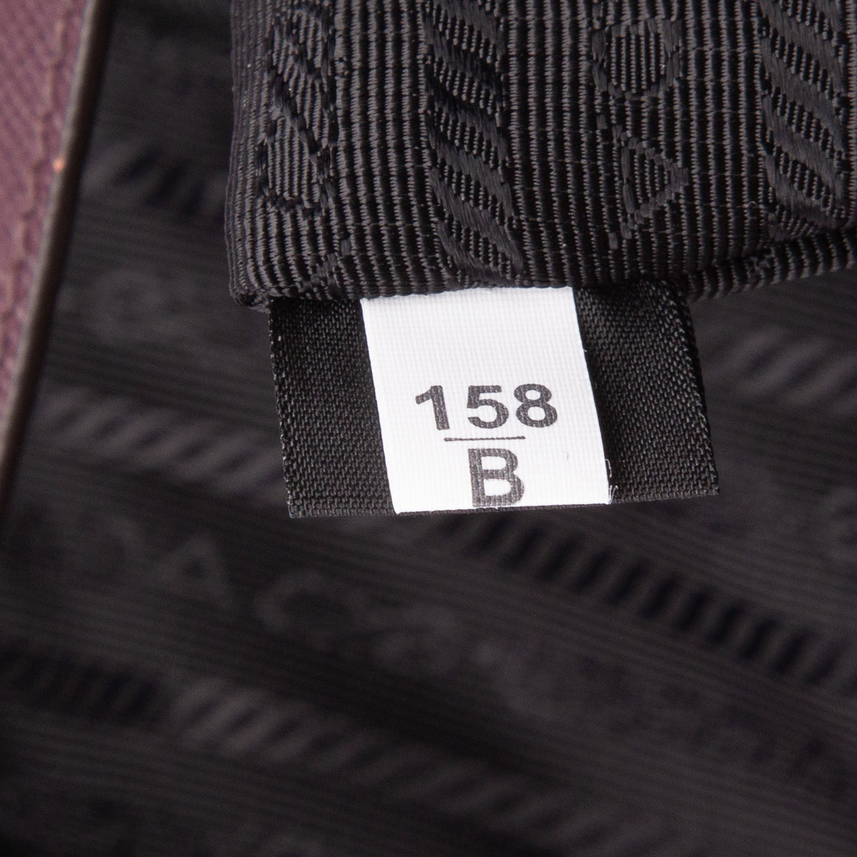Prada Burgundy Tessuto Impuntu Tote w/ Authenticity Card