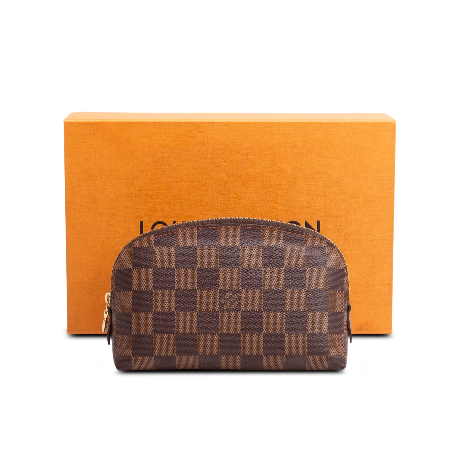 Louis Vuitton 2020 Damier Ebene Cosmetic Pouch w/ Box & Receipt