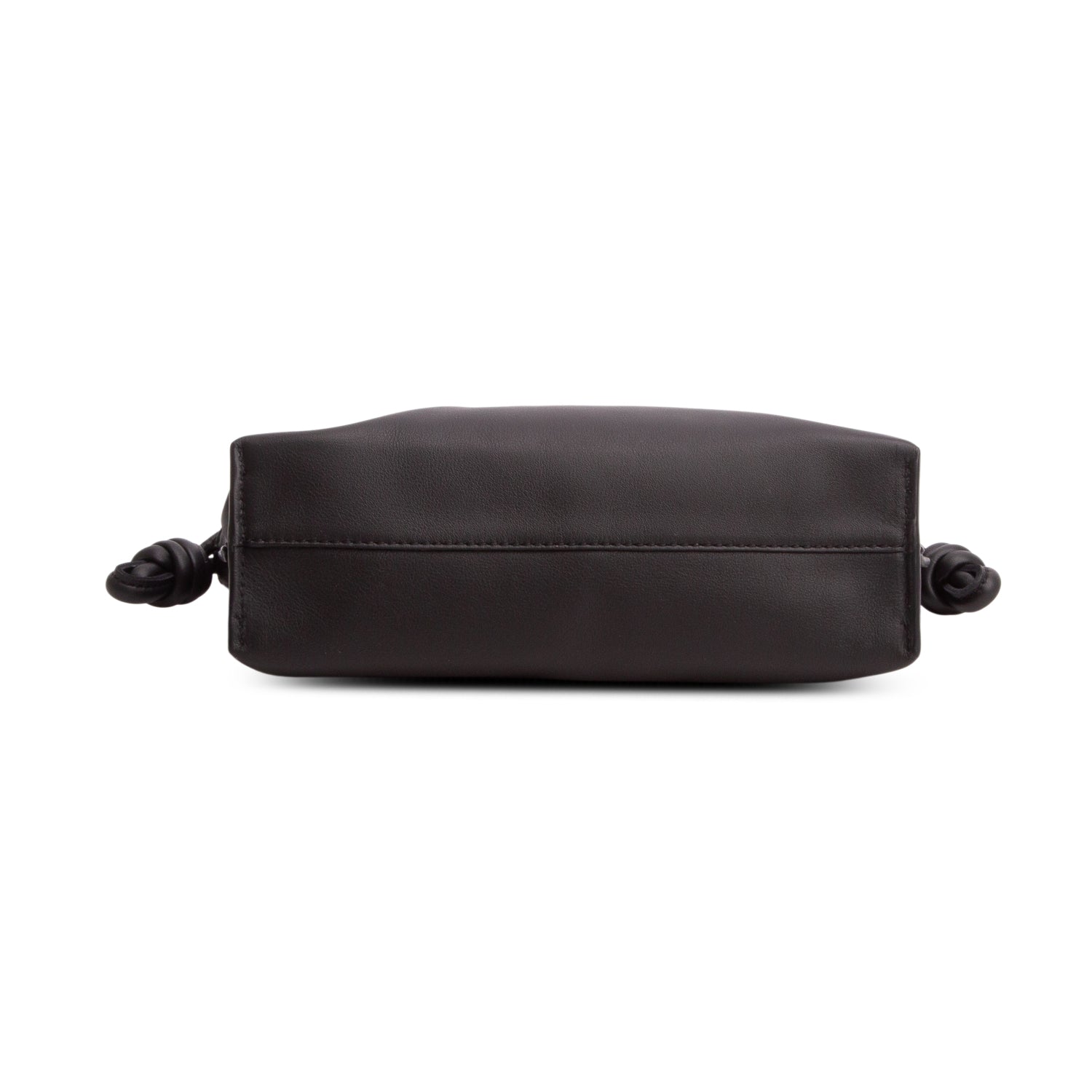 Loewe 2024 Black Calfskin Mini Flamenco Knot Bag w/ Box & Receipt