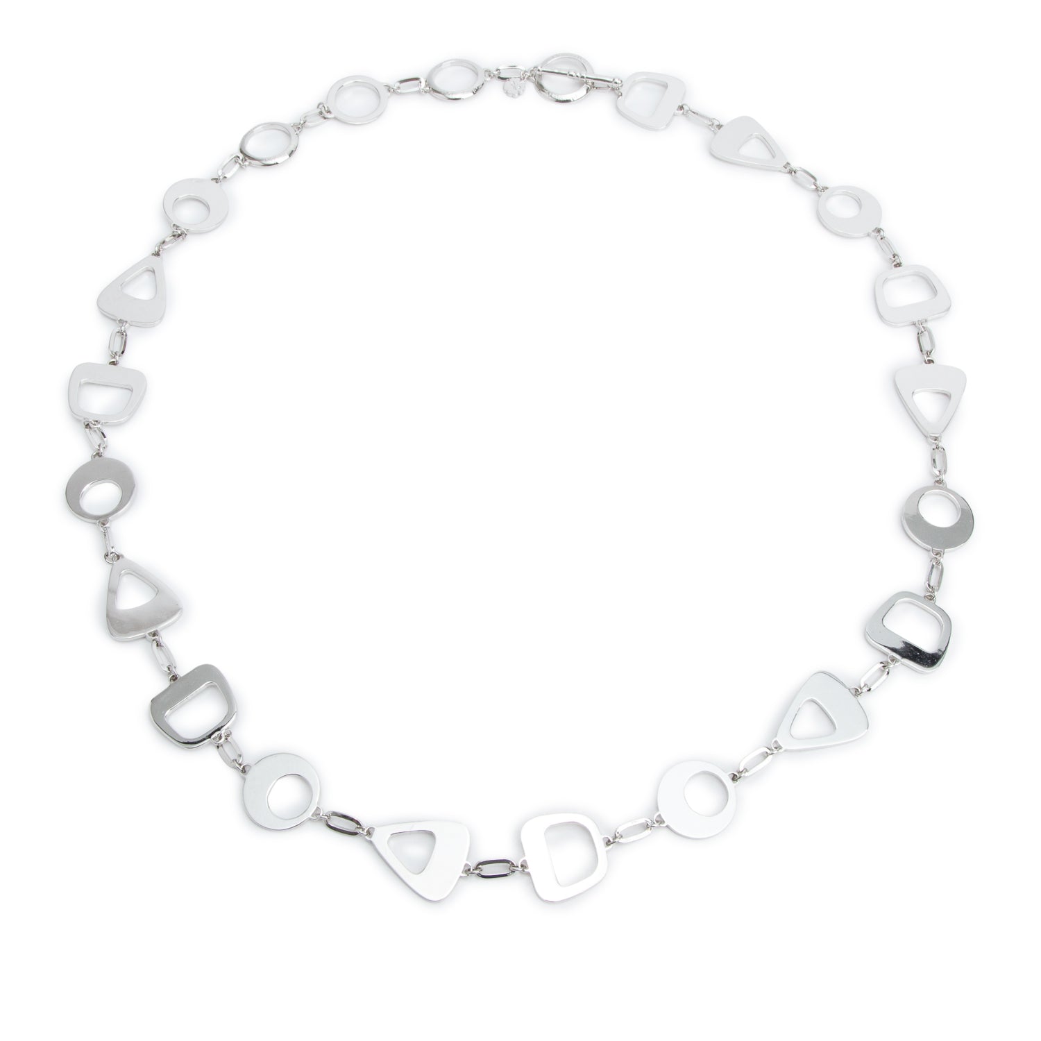 Christian Dior Silver Tone Metal Chain Waist Belt w/ Box
