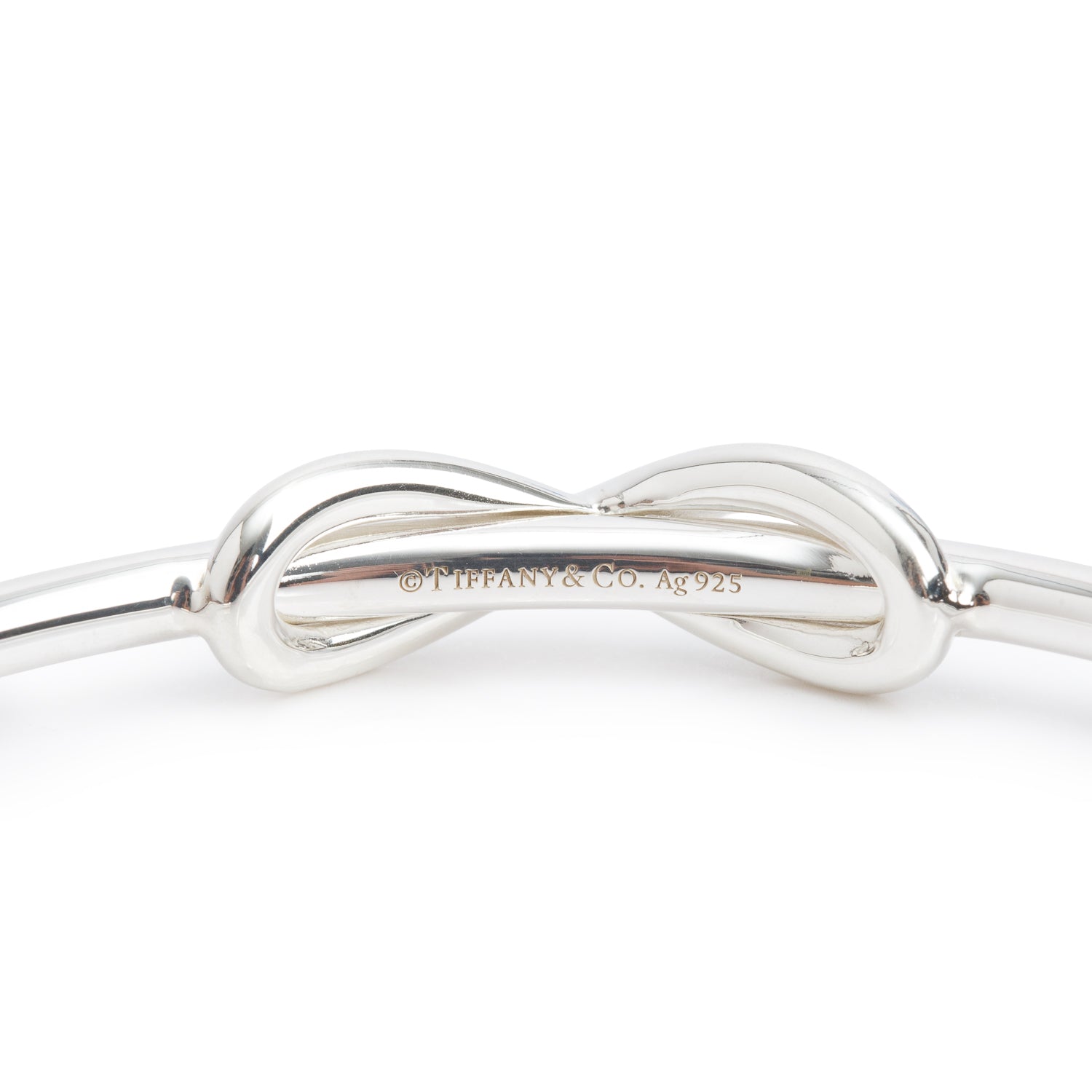 Tiffany & Co. Sterling Silver Infinity Cuff Bracelet