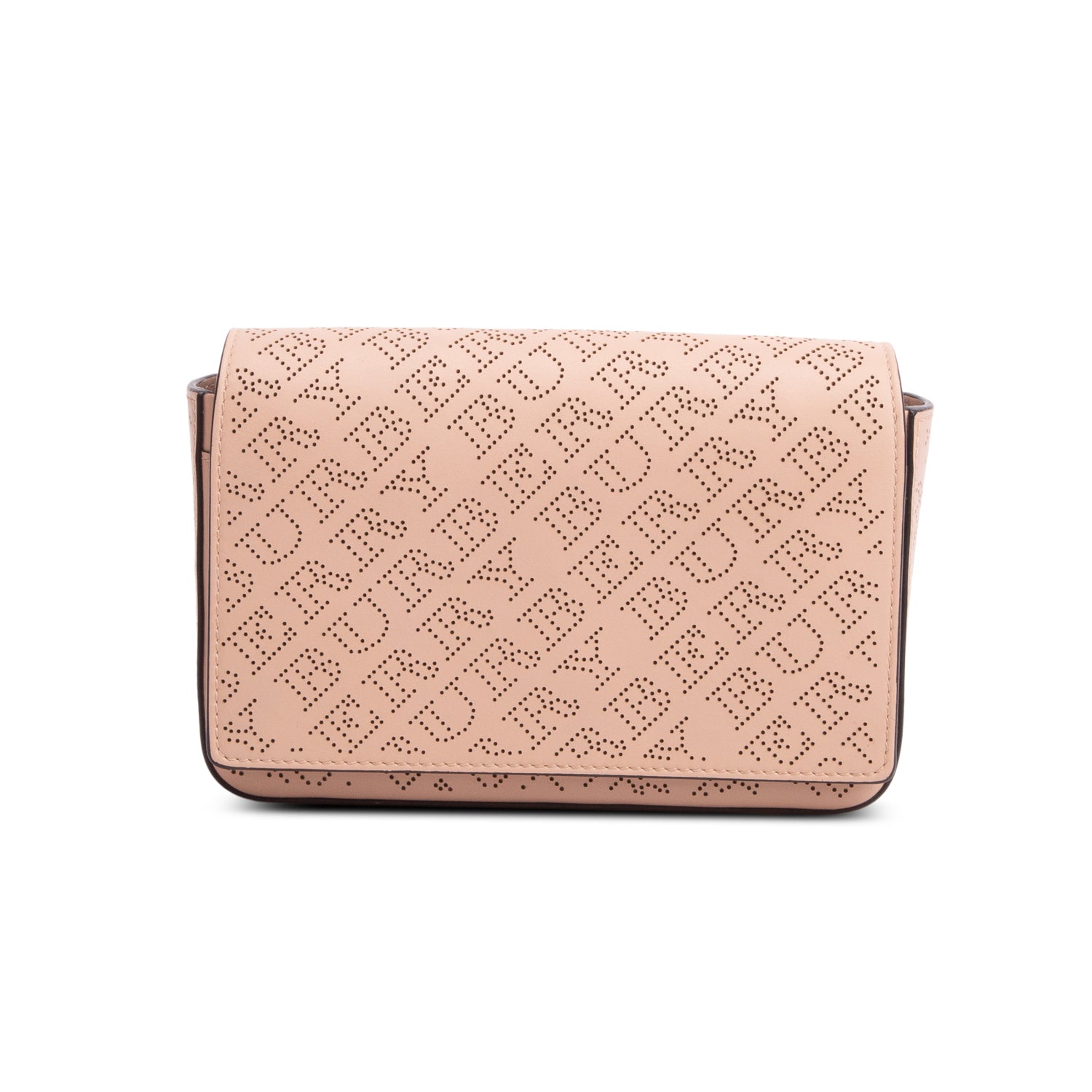 Burberry Pink Perforated Hampshire Bag w/ Box